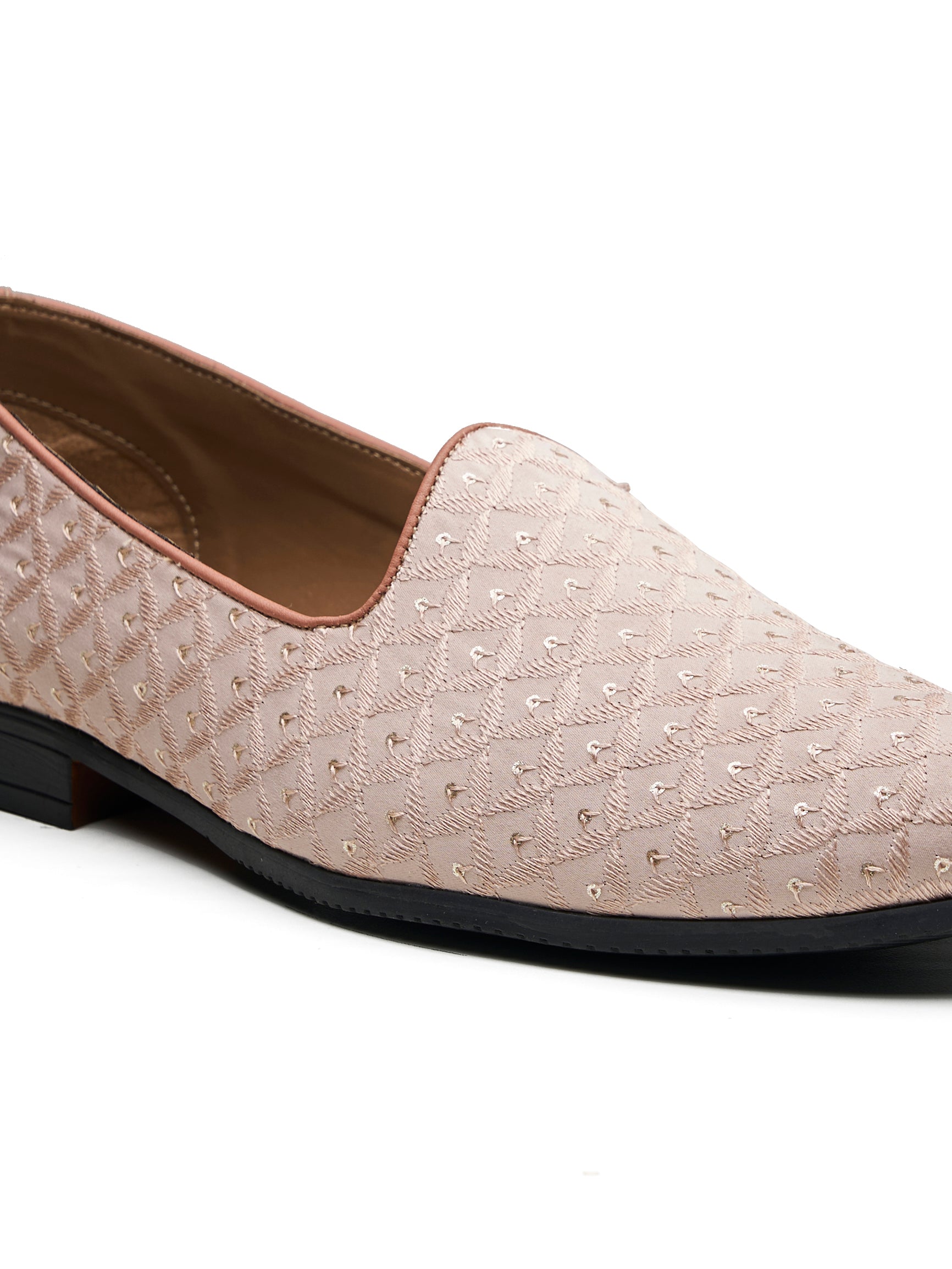 Gianni Ethnic Slip Ons Pink