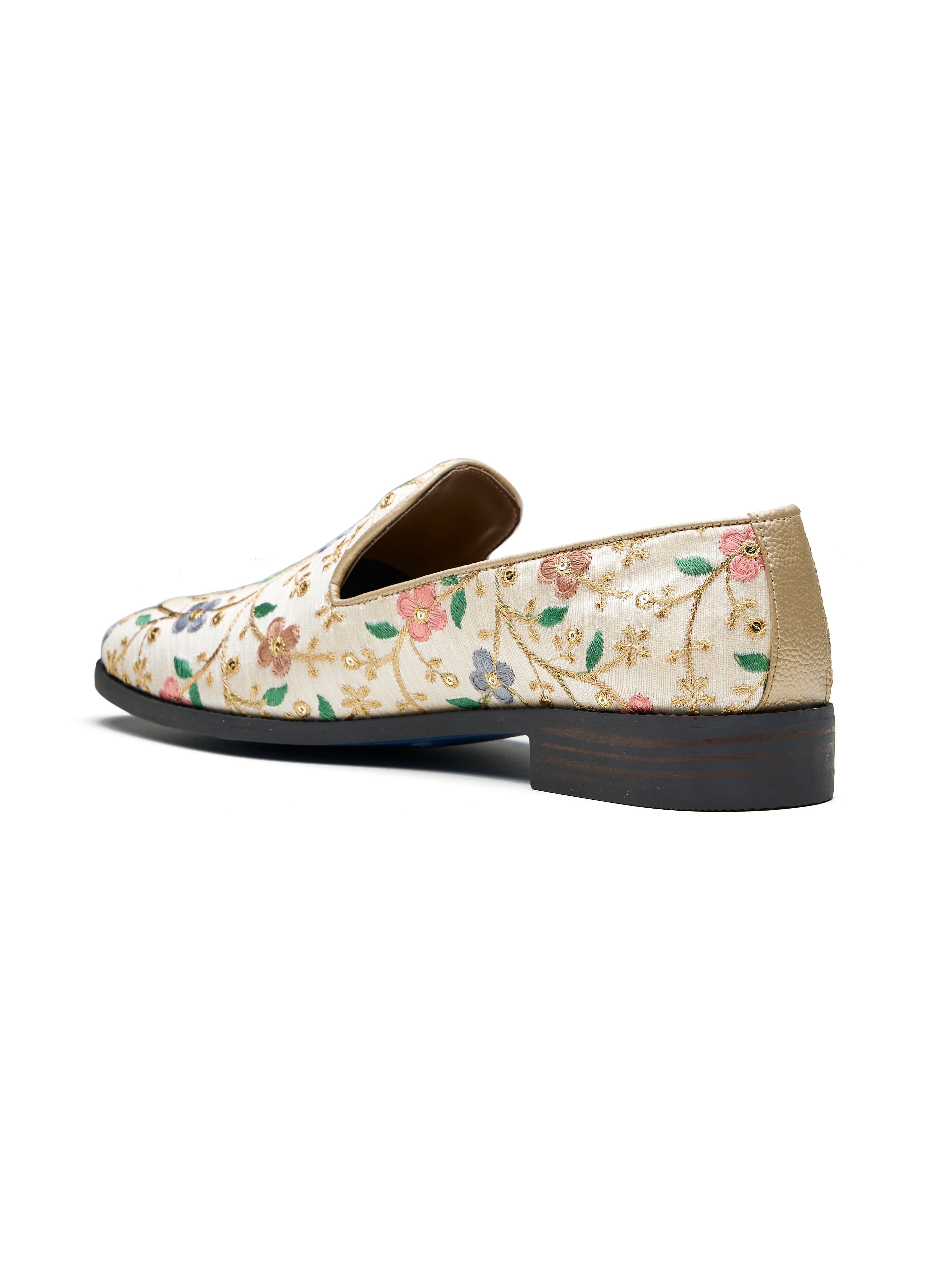 Gilda Ethnic Slip Ons Multicolor