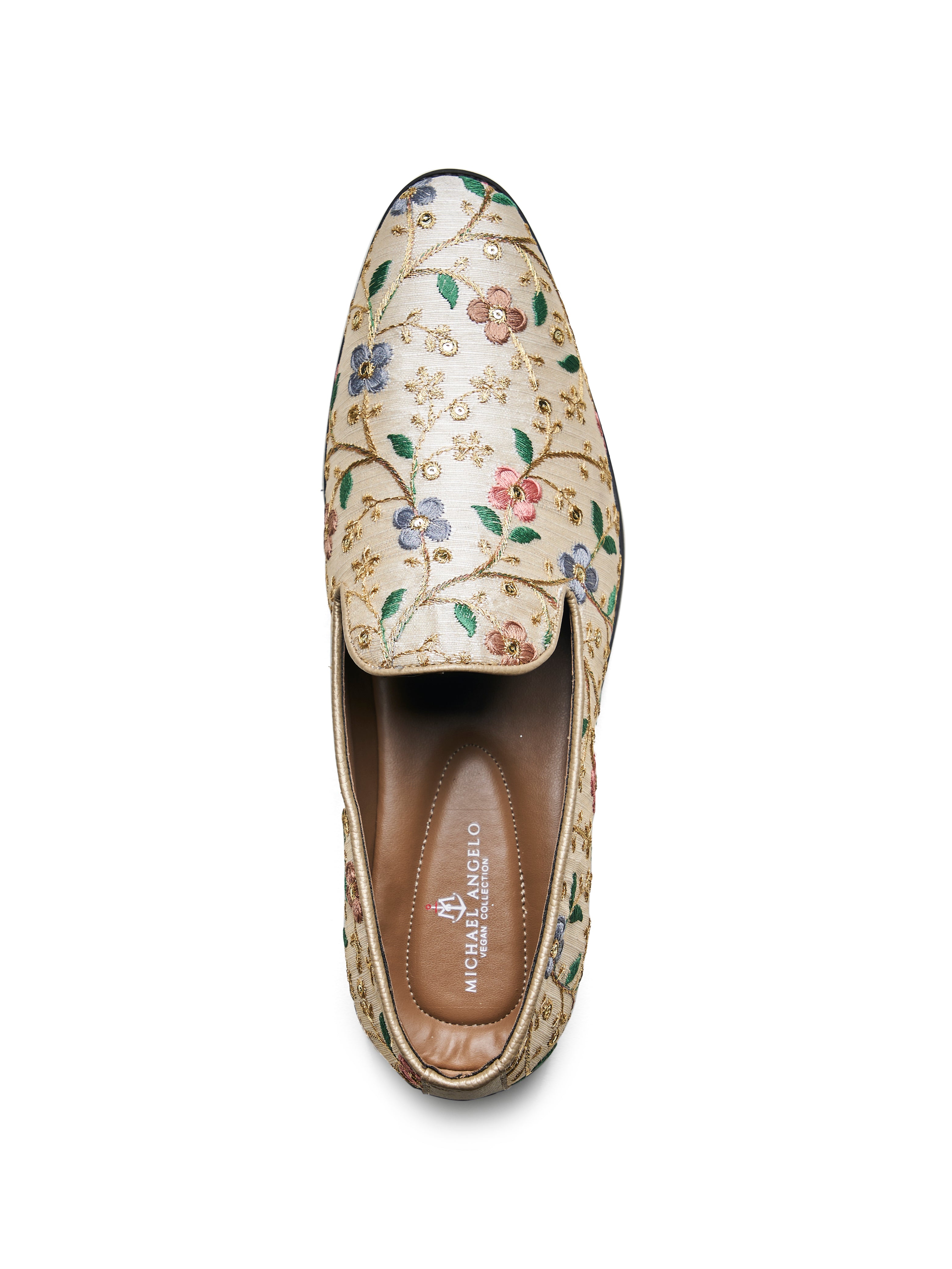 Gilda Ethnic Slip Ons Multicolor