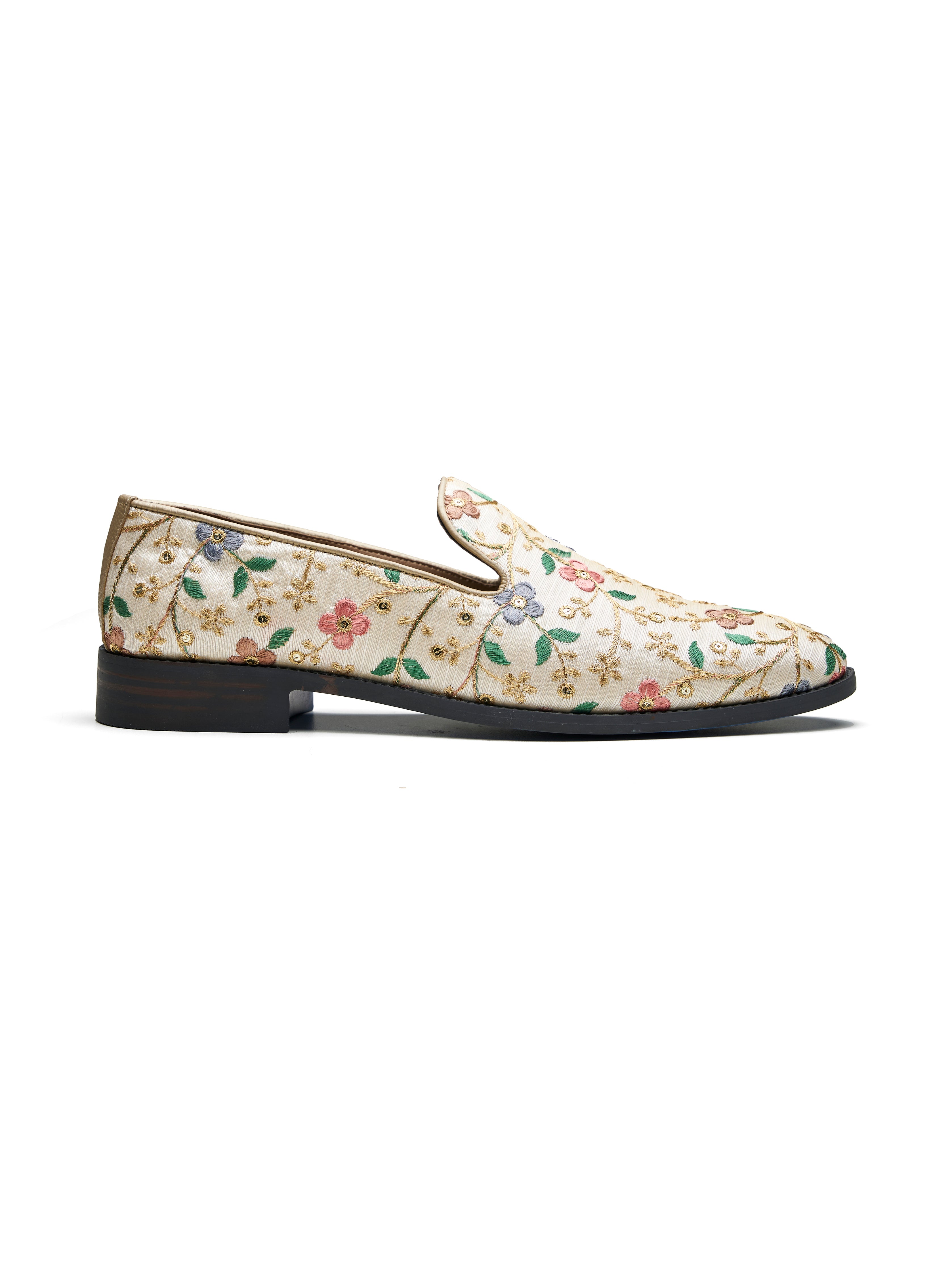 Gilda Ethnic Slip Ons Multicolor