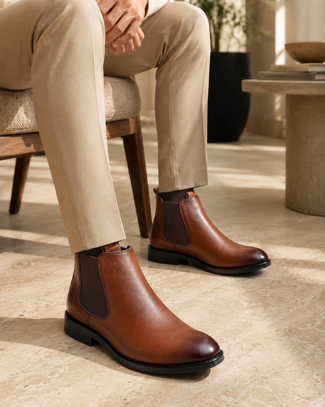 Barletta Fashion Formals Boots Tan