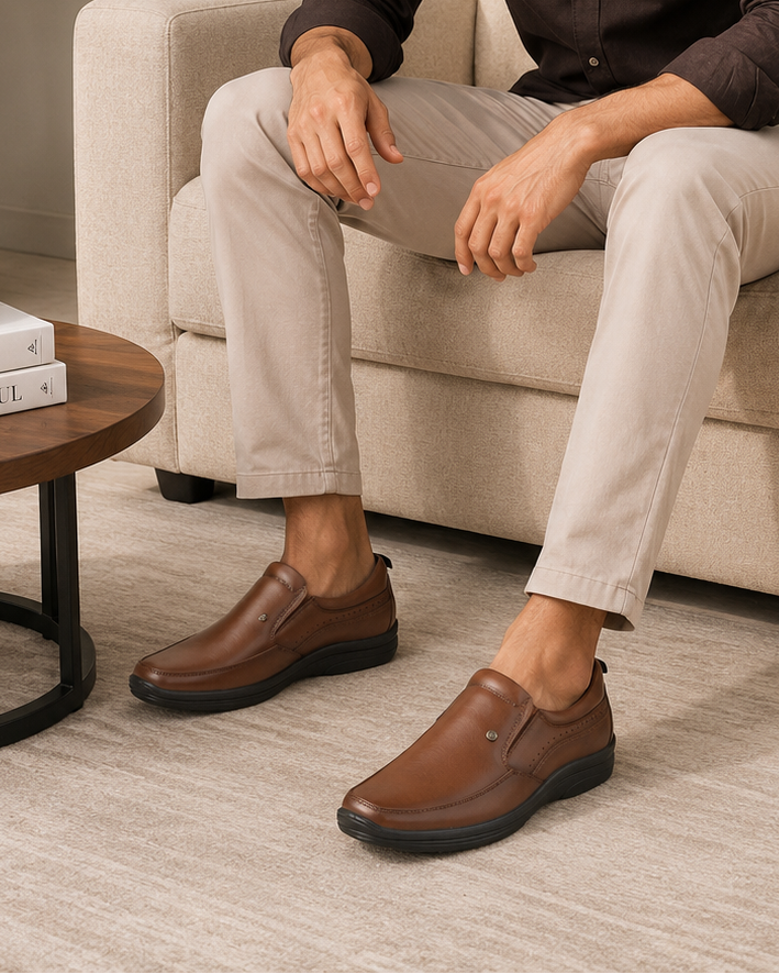Palermo Comfort Shoes Tan