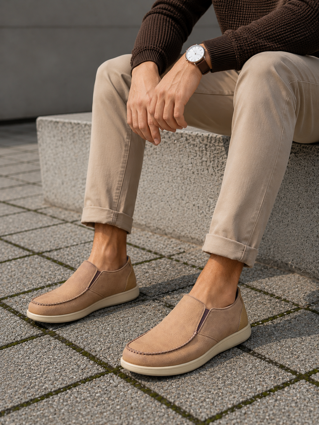 Cuneo Casuals Shoes Brown