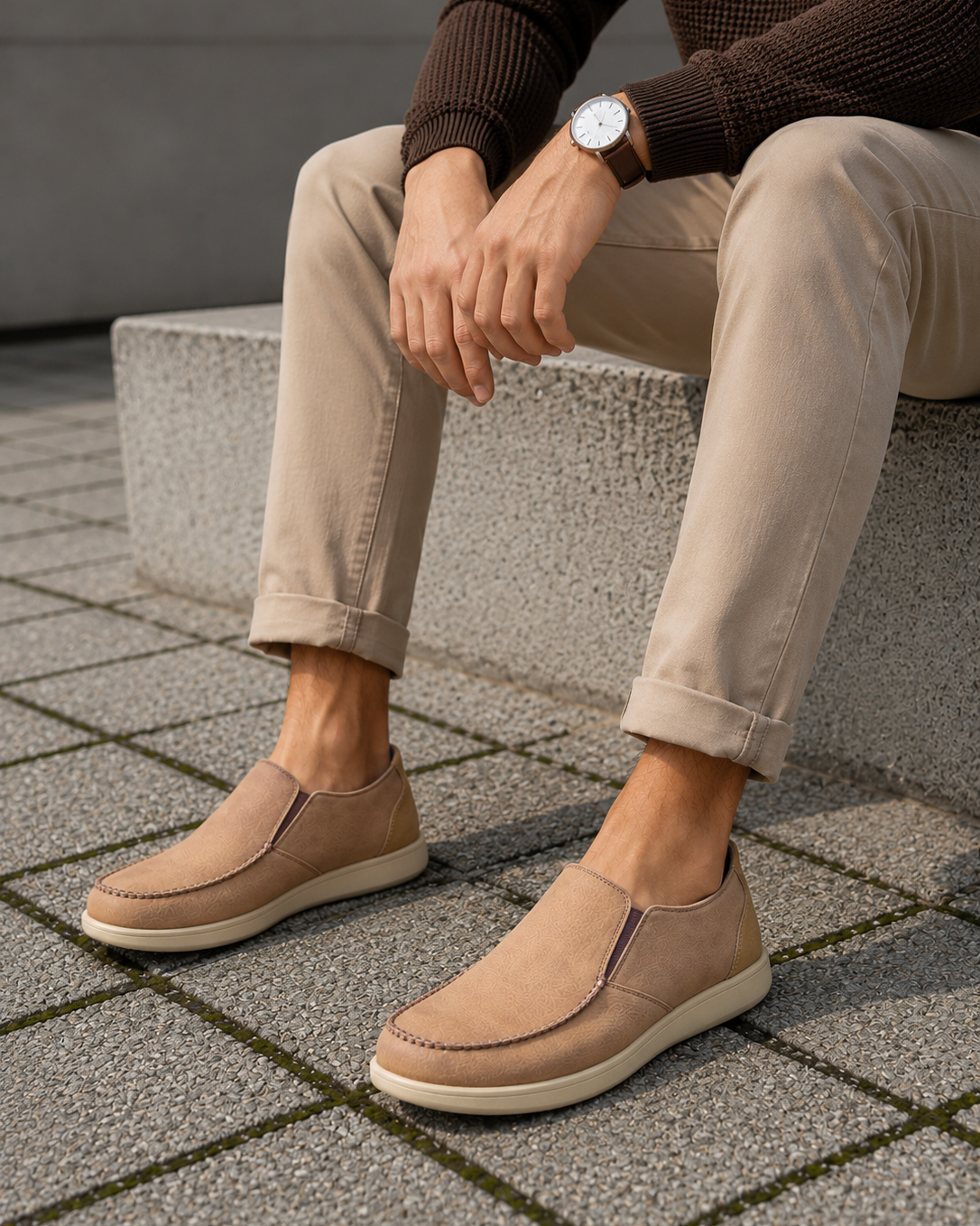 Cuneo Casuals Shoes Brown