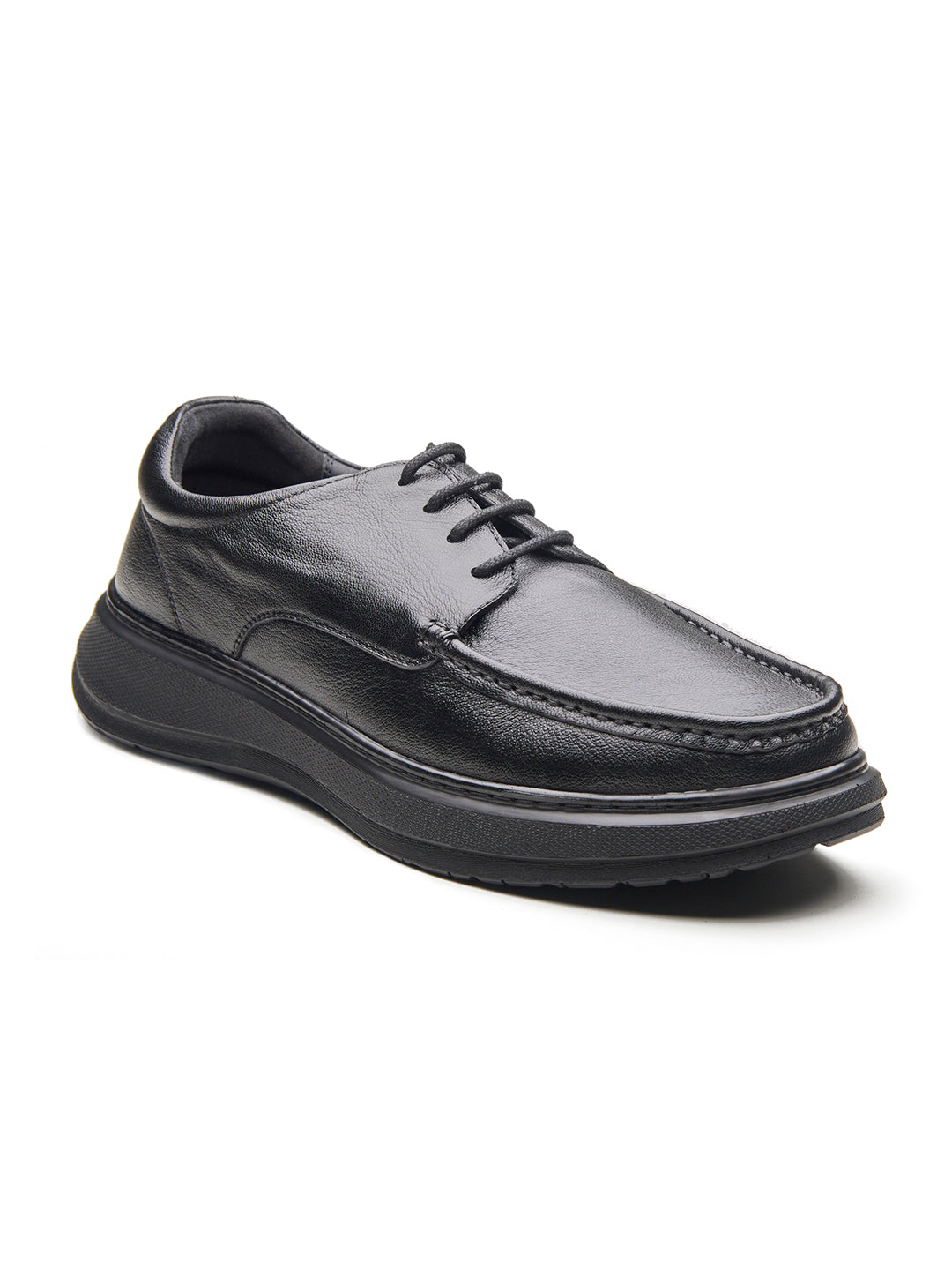 Mateo Leather Formals Black