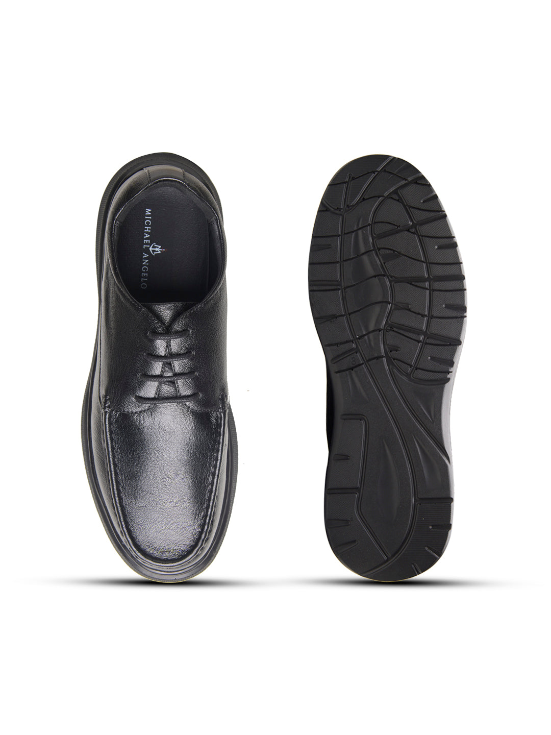 Mateo Leather Formals Black