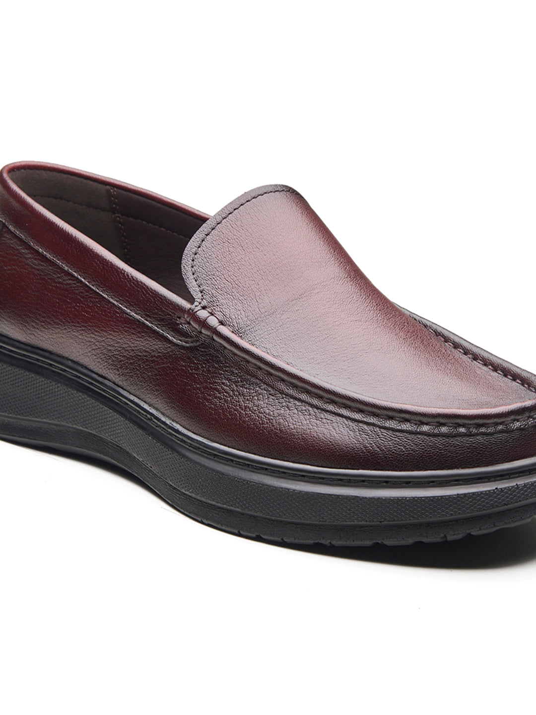 Tonali Leather Formals Bordo