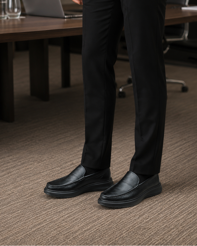 Tonali Leather Formals Black