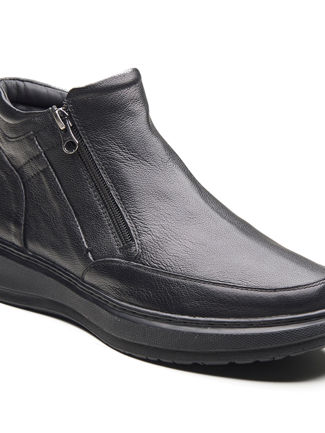 Ricci Leather Formals Black