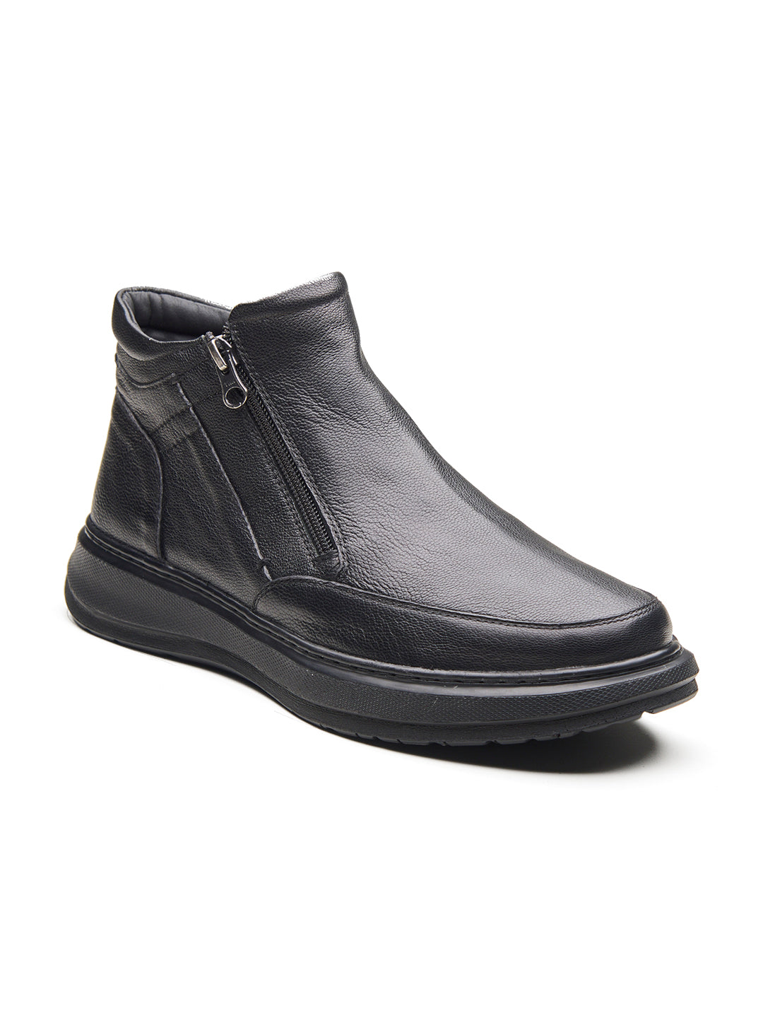 Ricci Leather Formals Black