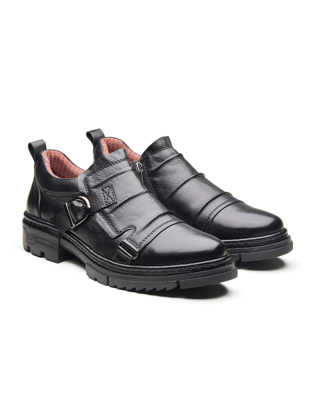 Pedro Leather Formals Black