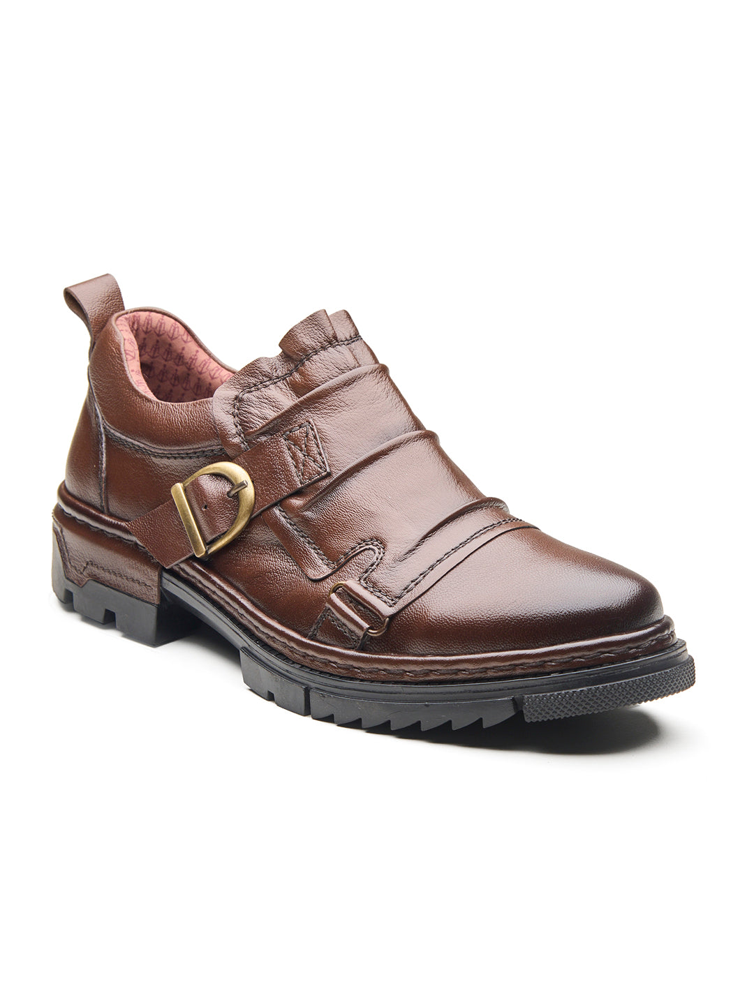 Pedro Leather Formals Dark Tan