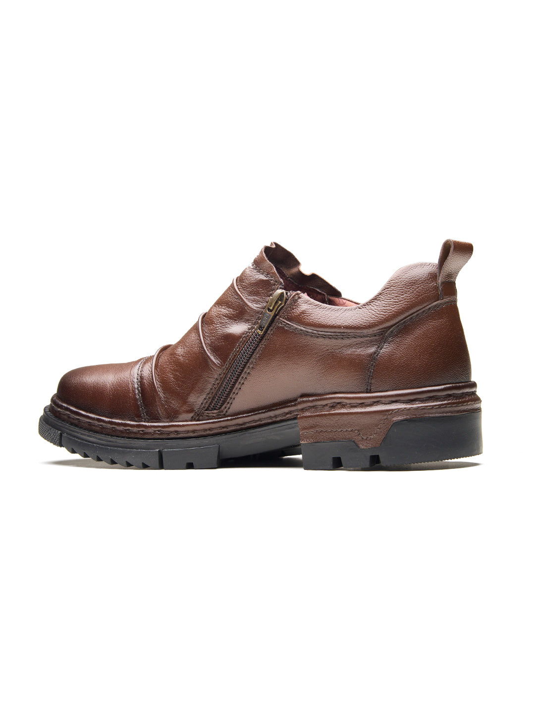 Pedro Leather Formals Dark Tan