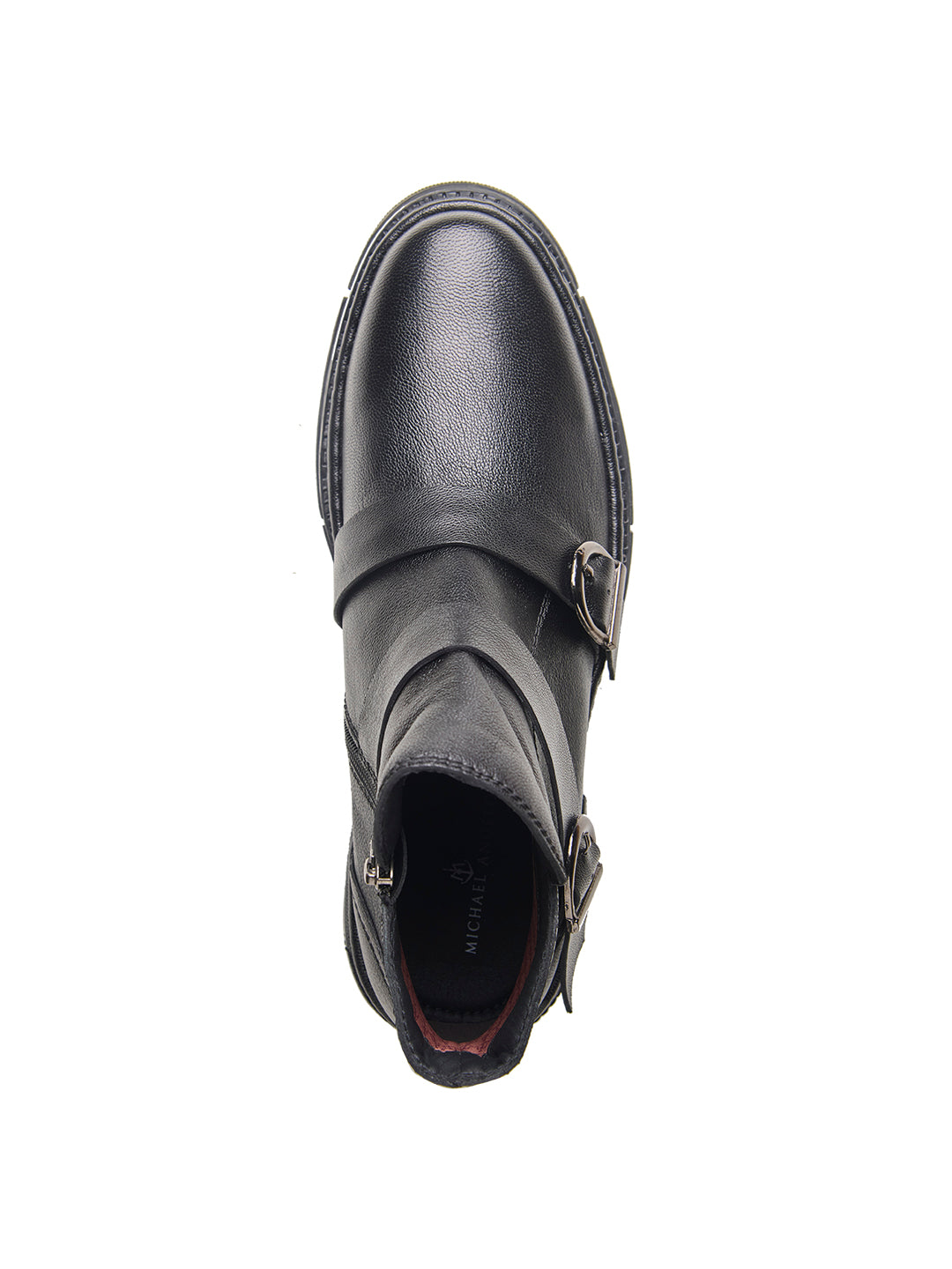 Manuel Leather Boots Black
