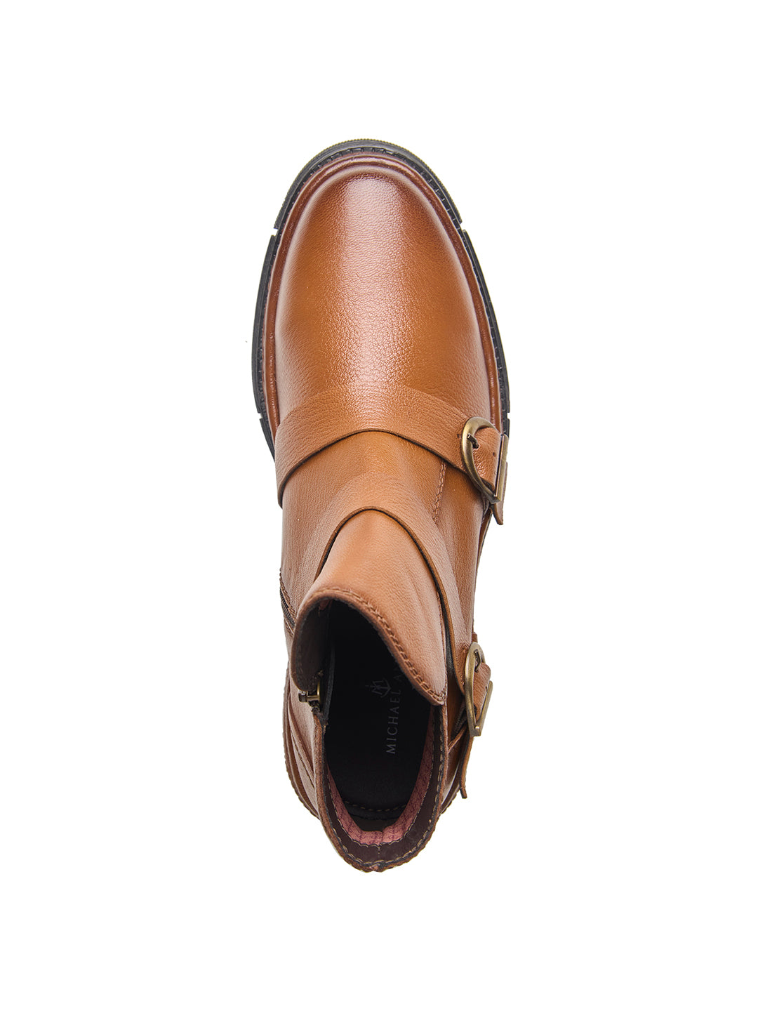 Manuel Leather Boots Tan