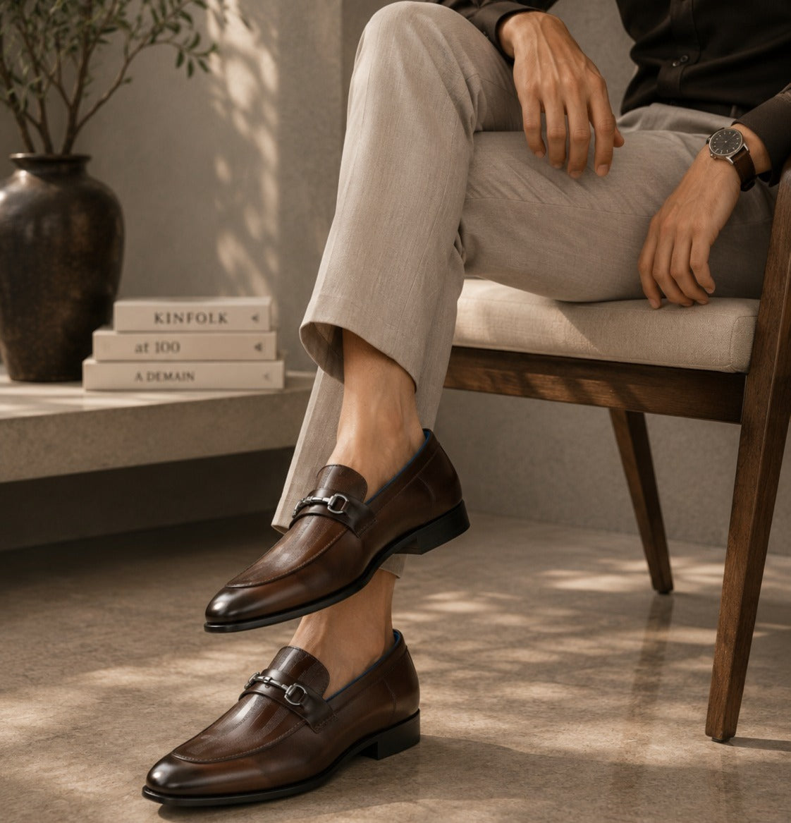 Aimo Fashion Formals Brown