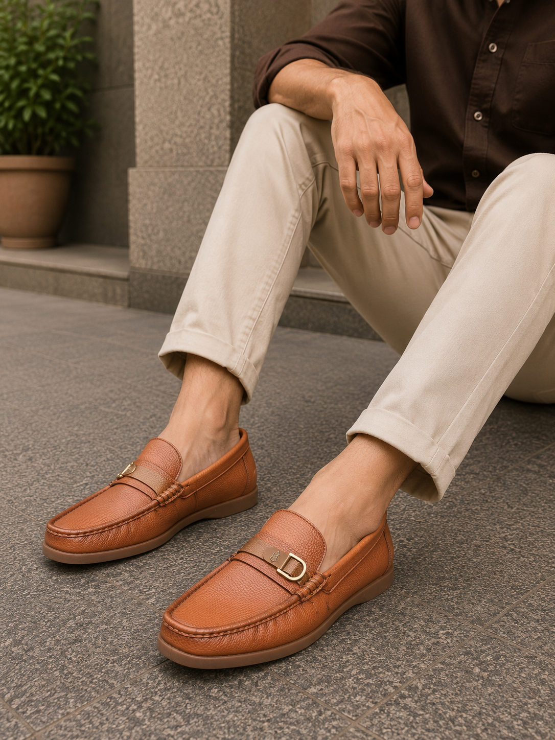 Haven Loafers Tan