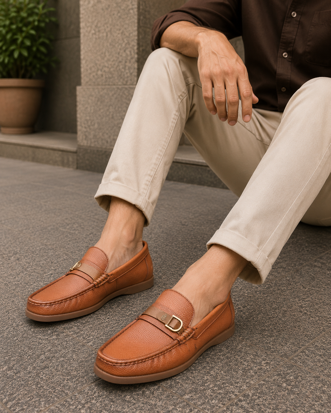 Haven Loafers Tan