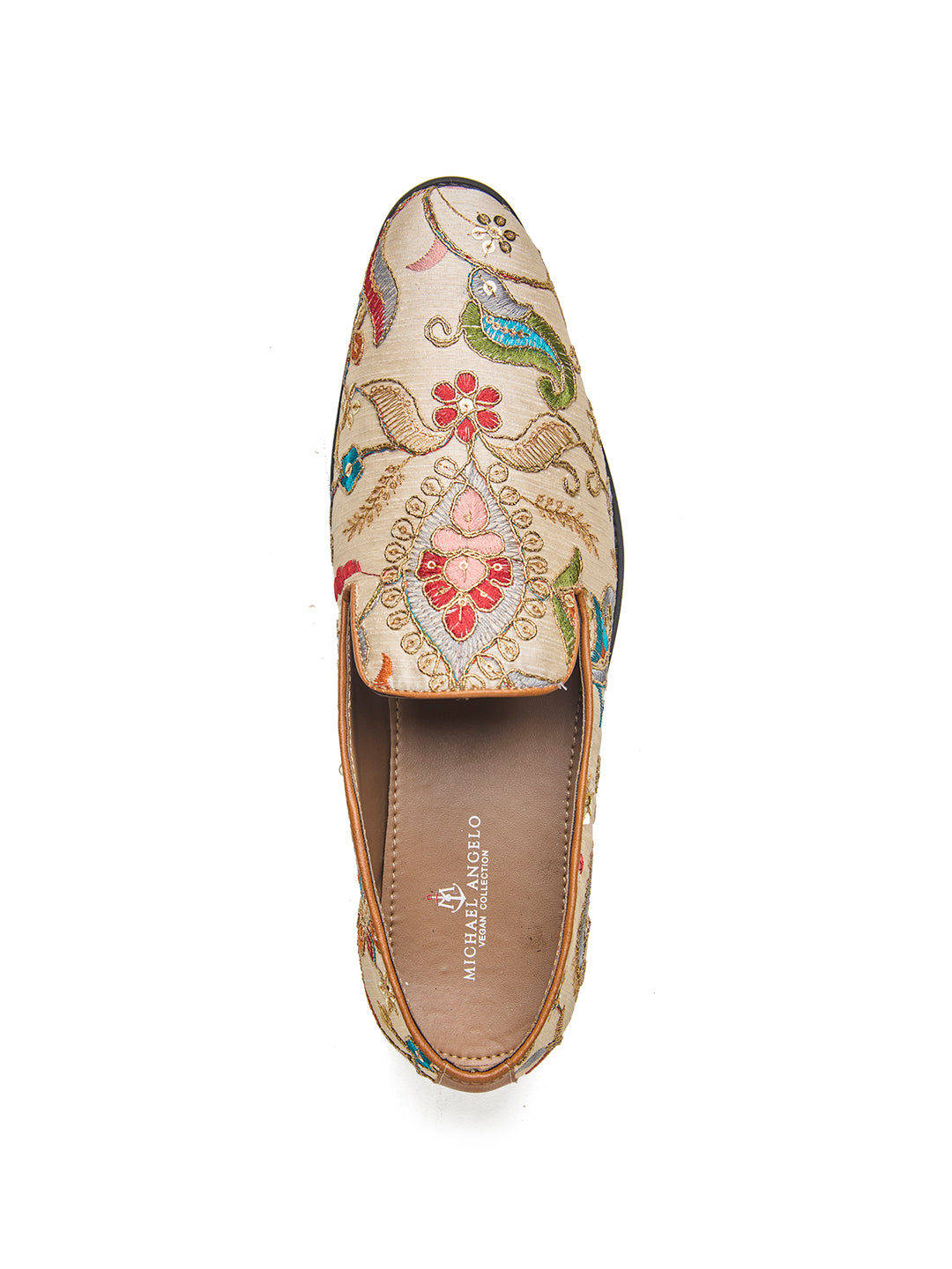 Genoa Ethnic Slip Ons Multicolor