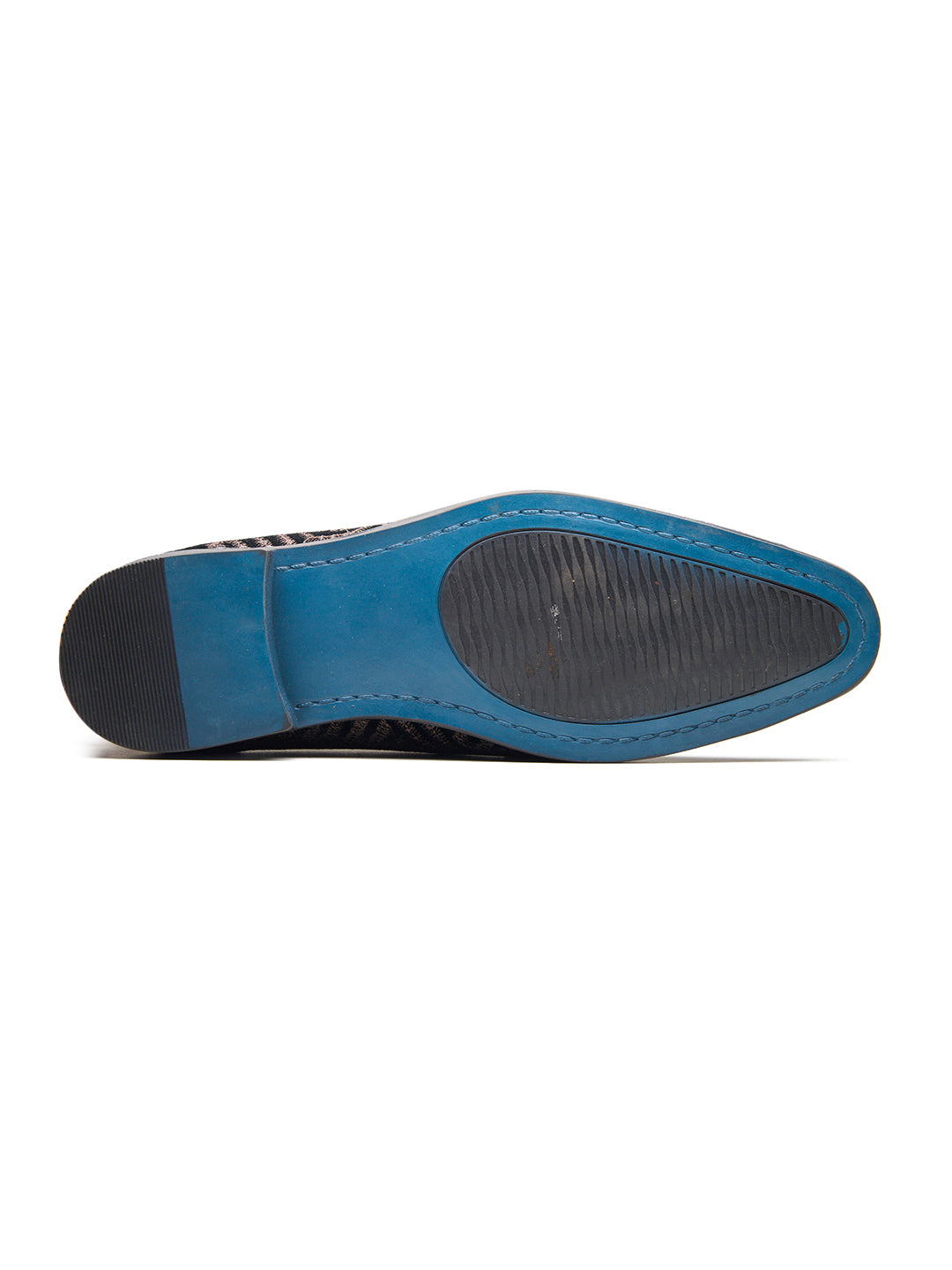 Enna Ethnic Slip Ons Green