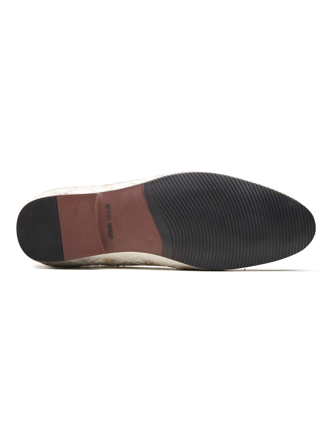 Ossola Ethnic Slip Ons White