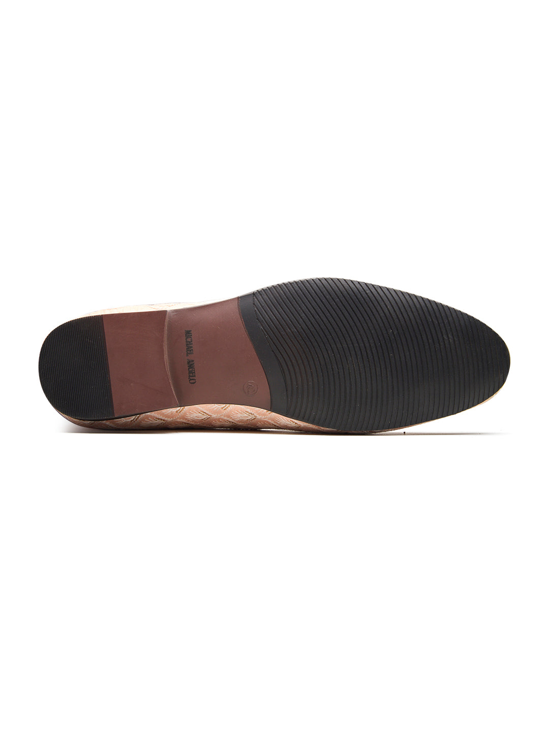 Oristano Ethnic Slip Ons Pink