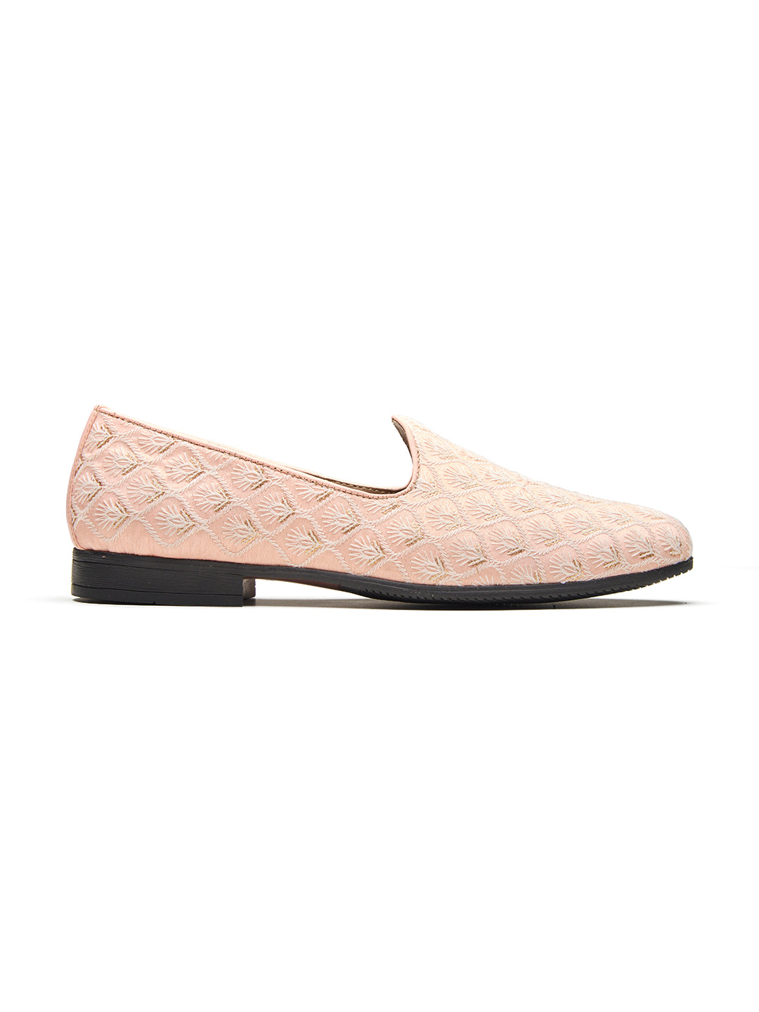 Oristano Ethnic Slip Ons Pink