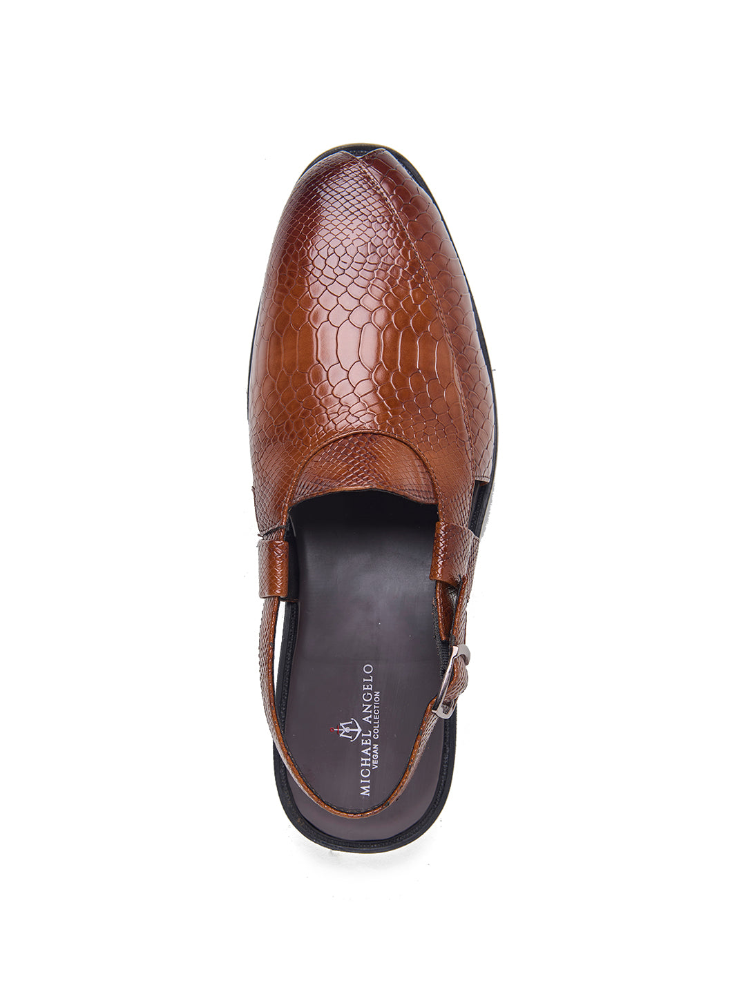 Udine Ethnic Slip Ons Tan