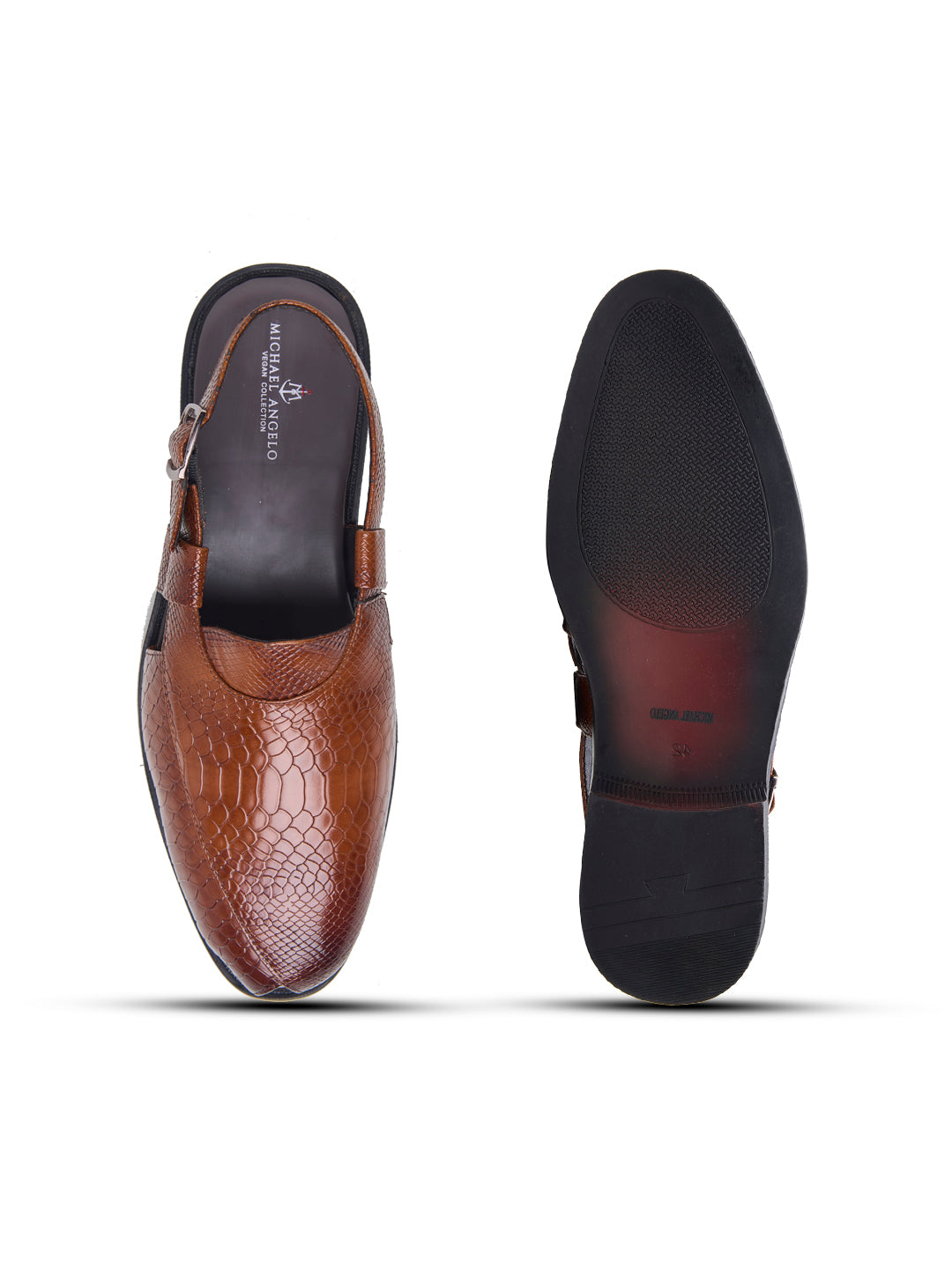 Udine Ethnic Slip Ons Tan