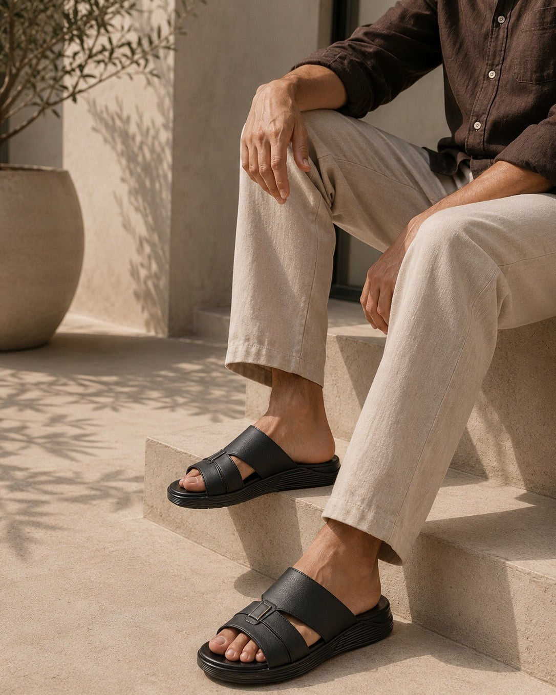 Lucca Sandals Black
