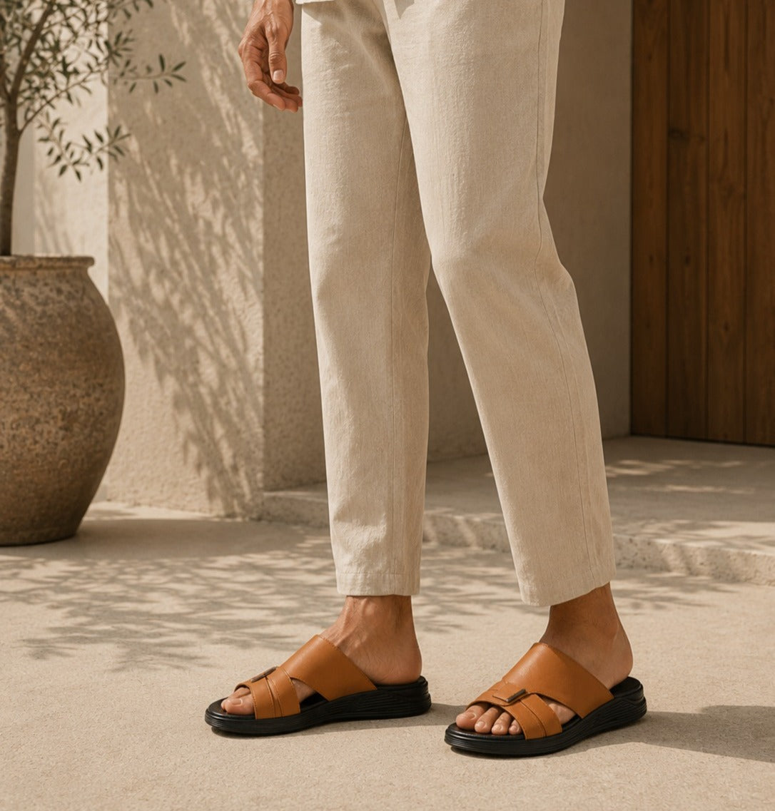 Lucca Sandals Tan