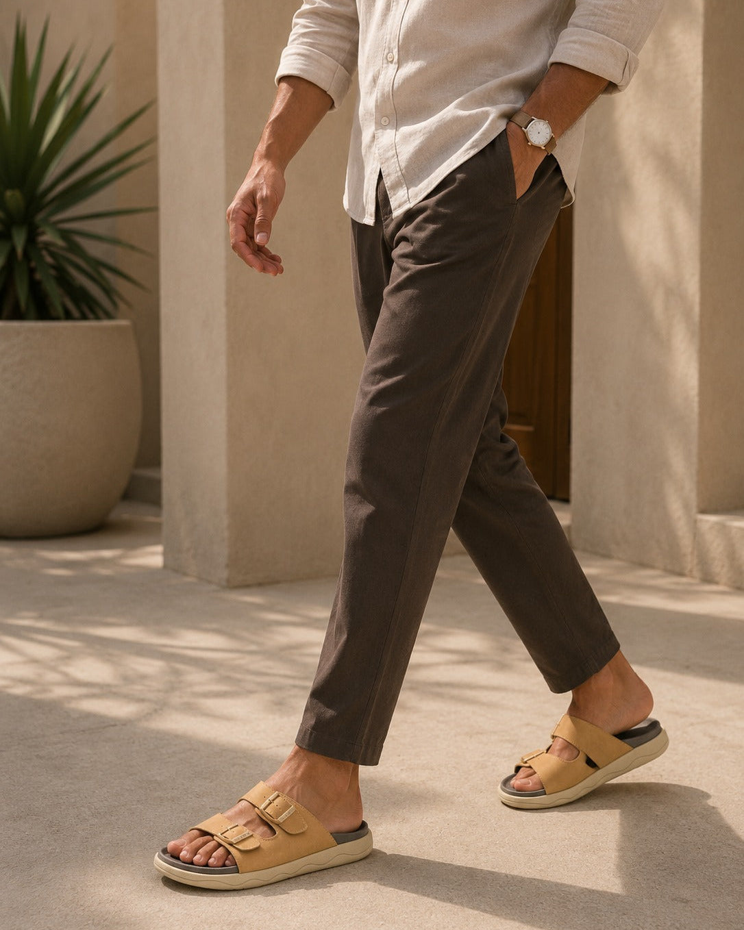 Lusso Sandals Tan
