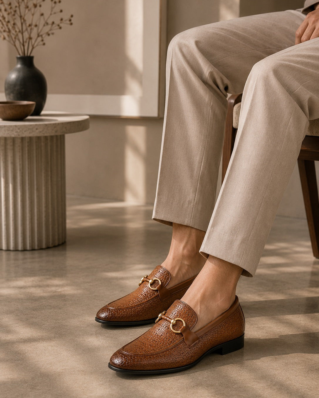 Zario Fashion Formals Tan