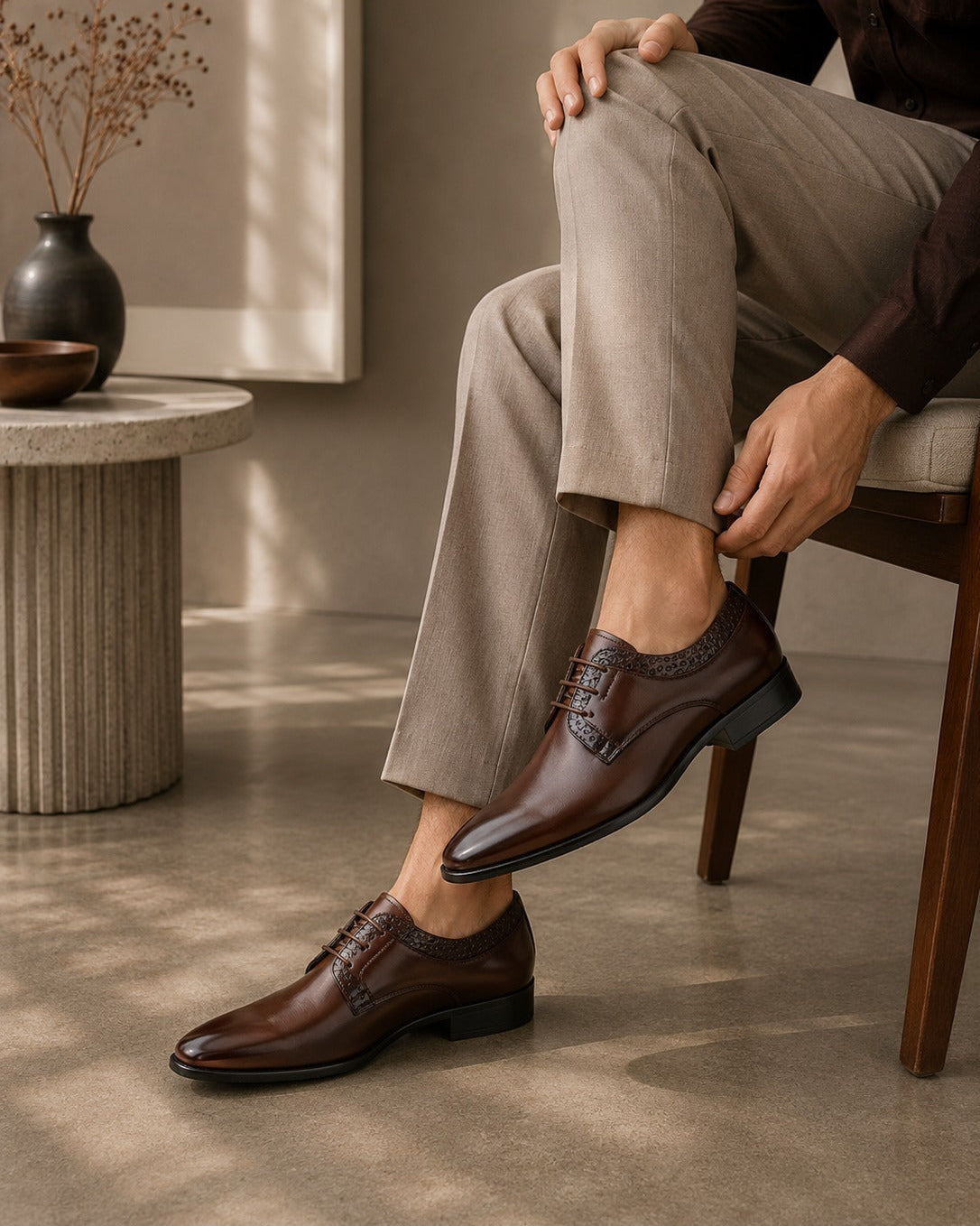 Zerbo Fashion Formals Brown