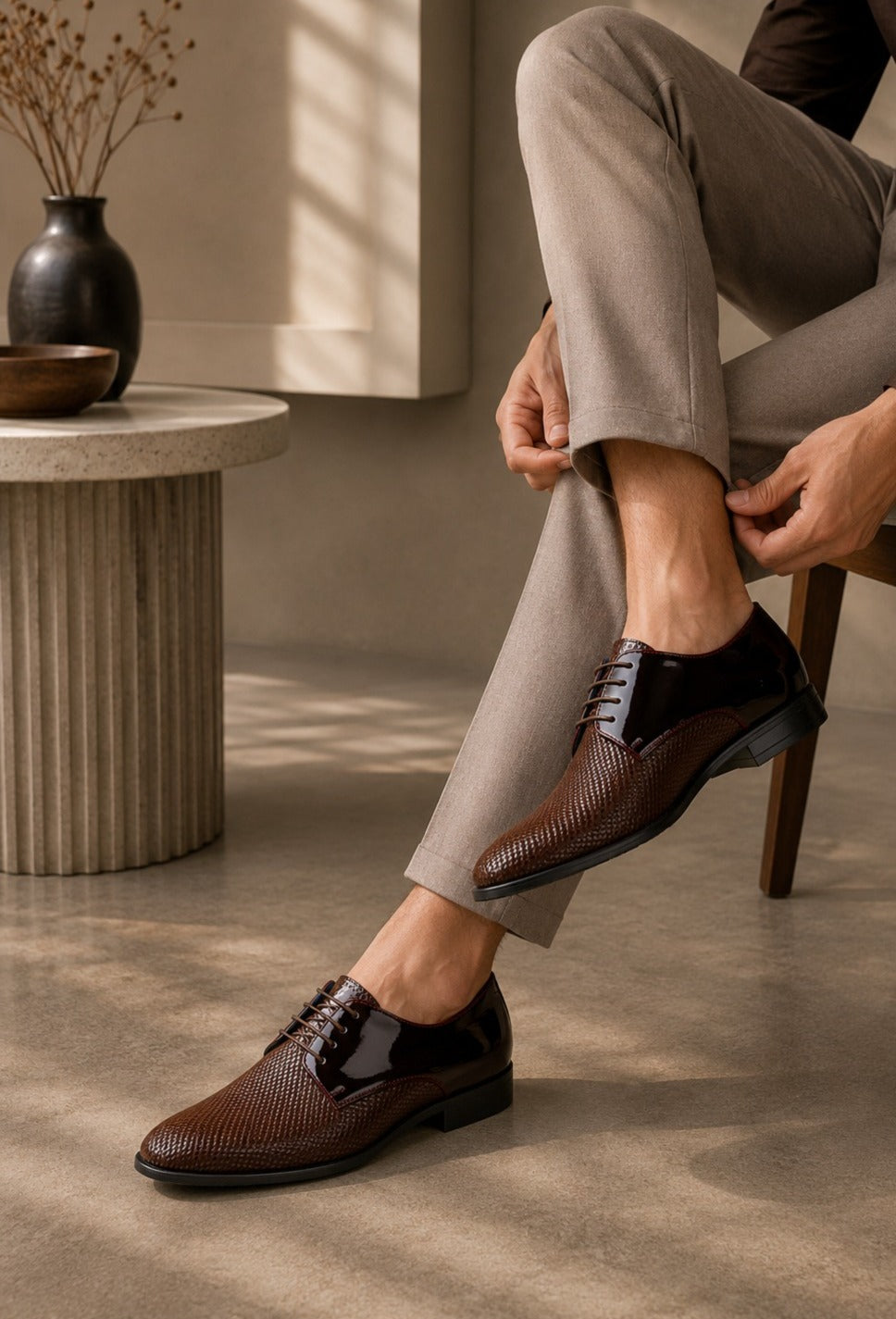 Zeria Fashion Formals Brown