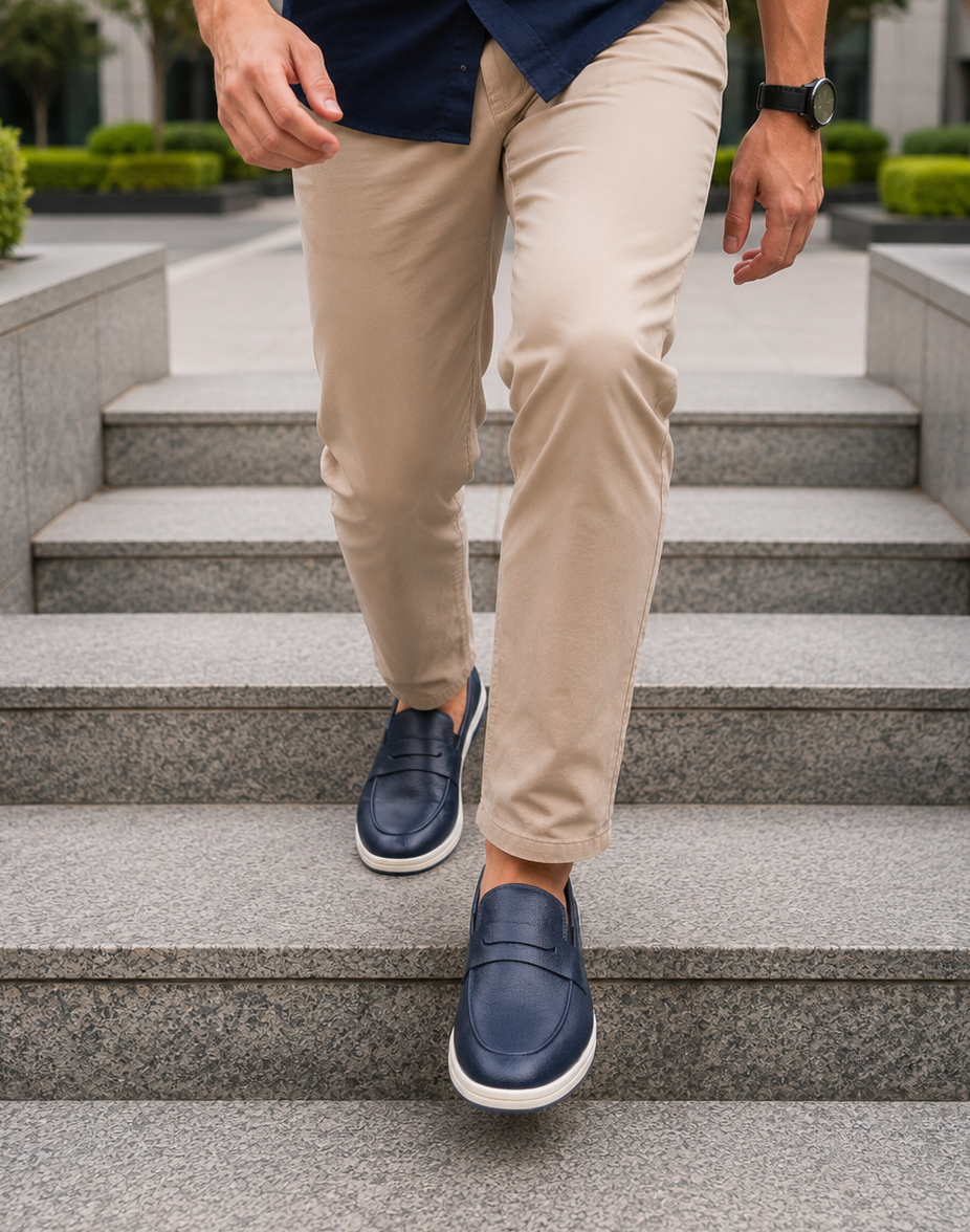 Zinoe Fashion Casuals Shoes Navy