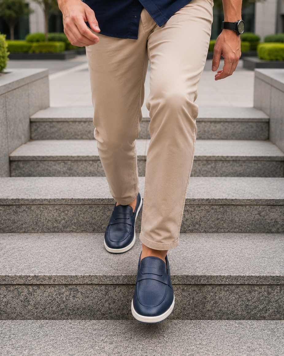 Zinoe Fashion Casuals Shoes Navy