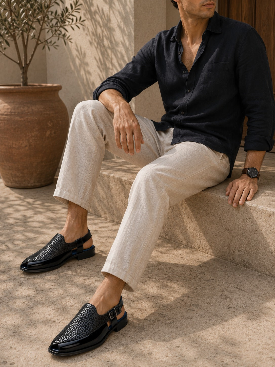 Remino Sandals Black