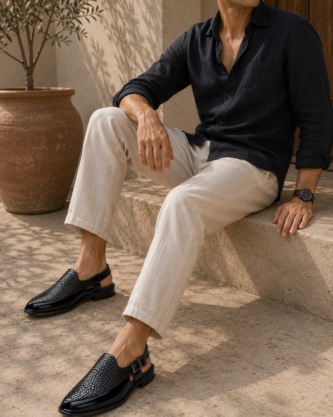 Remino Sandals Black