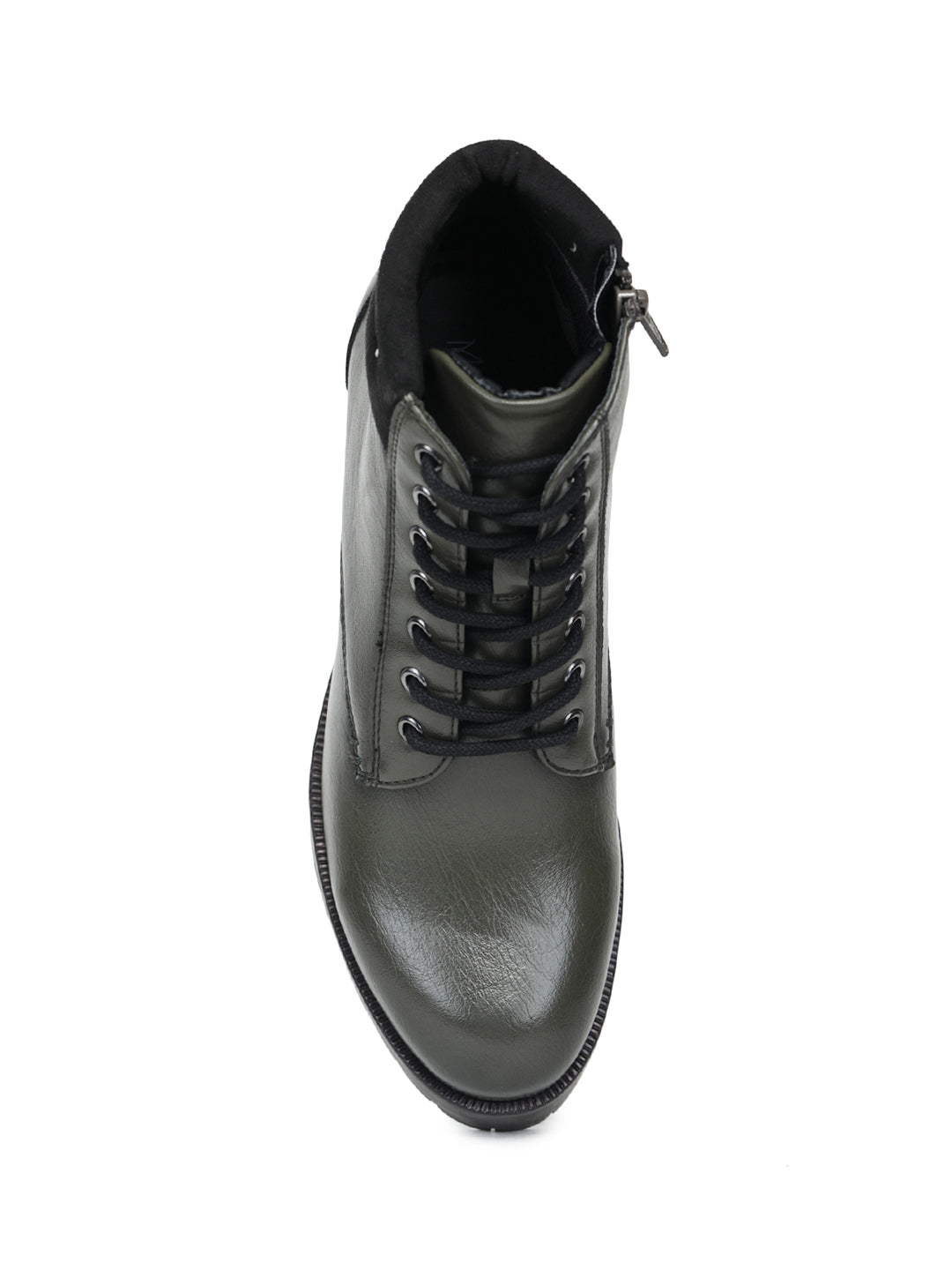 Comiso Ankle Boots Olive
