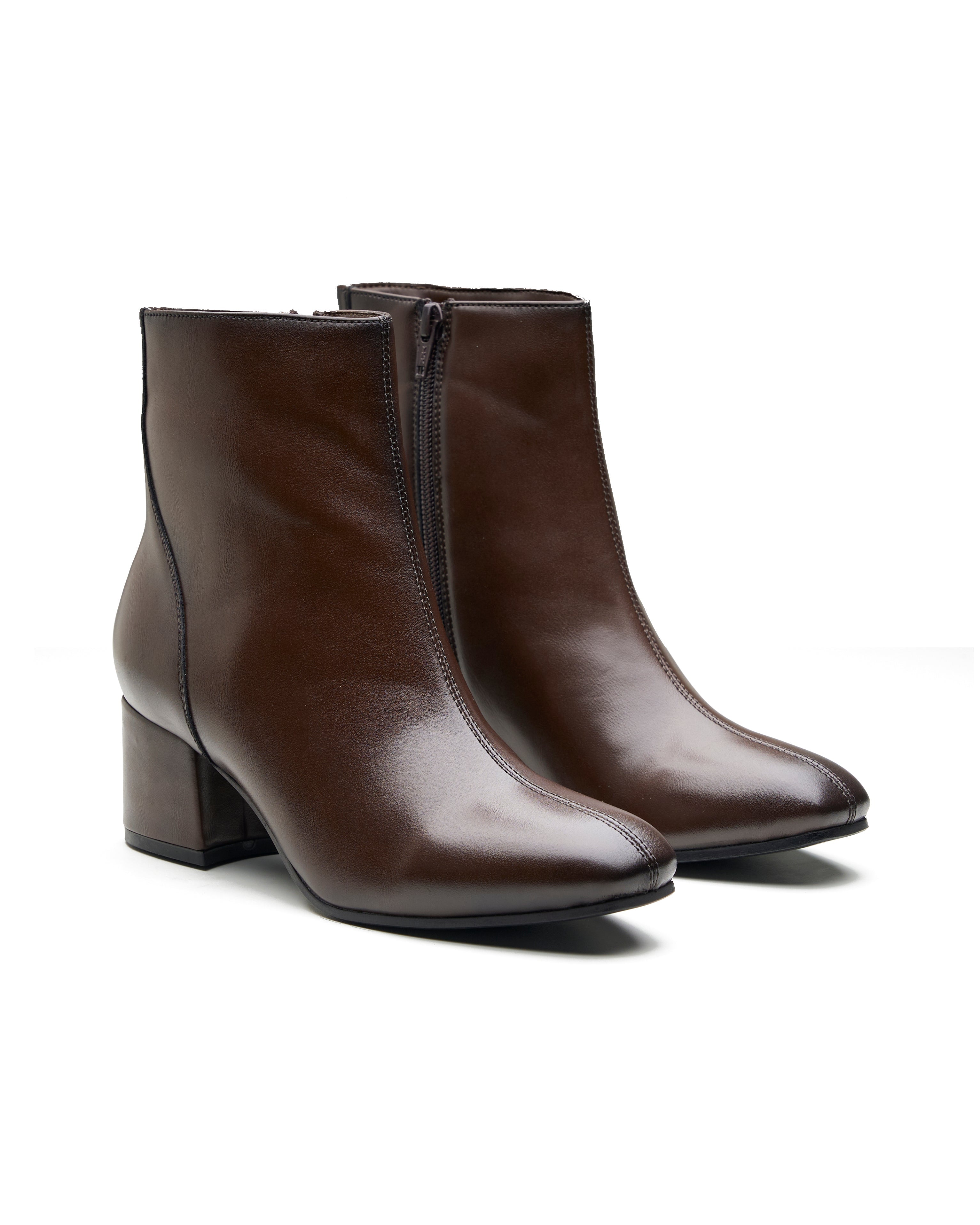 Como Ankle Boots Brown