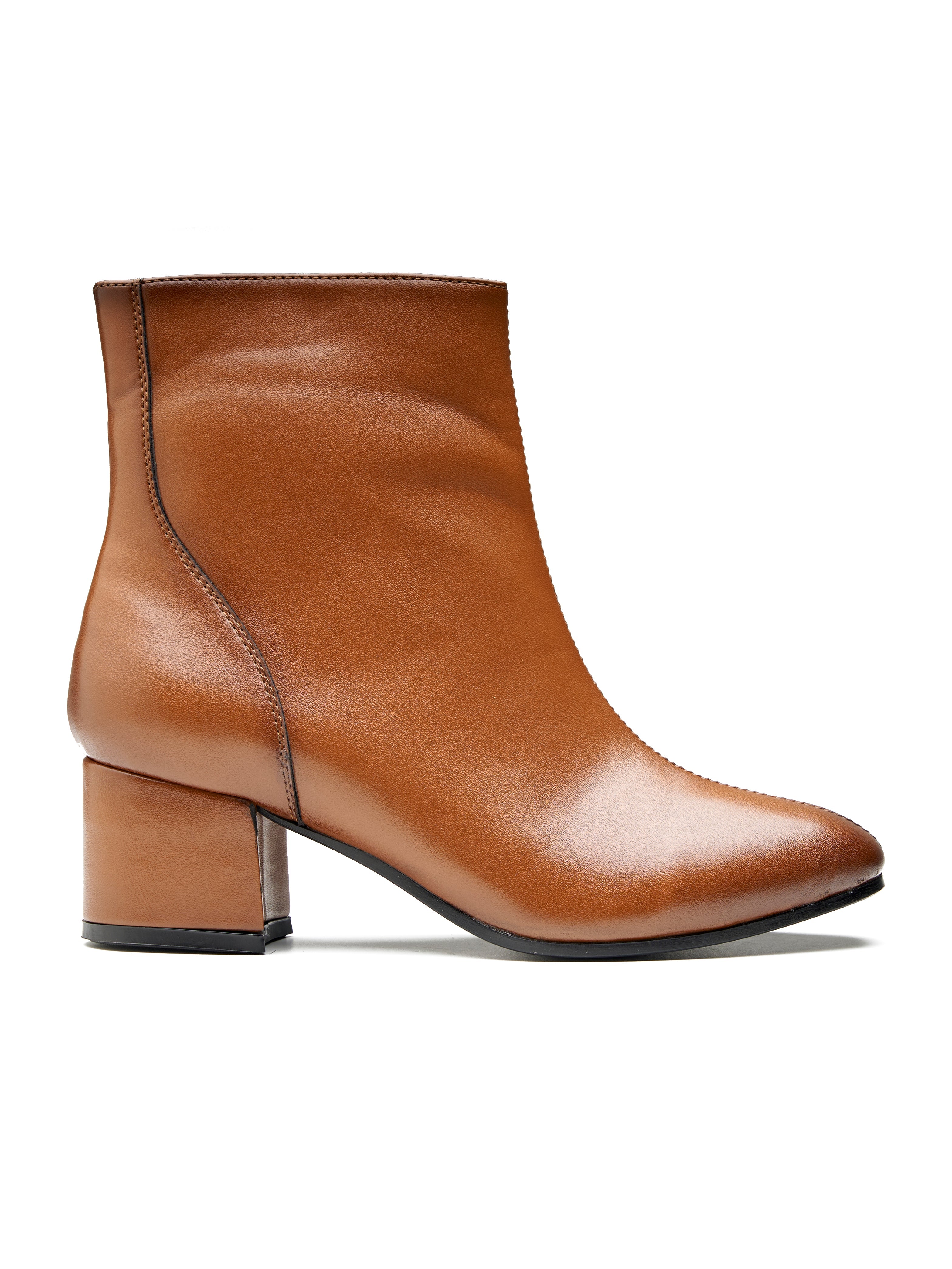 Como Ankle Boots Tan
