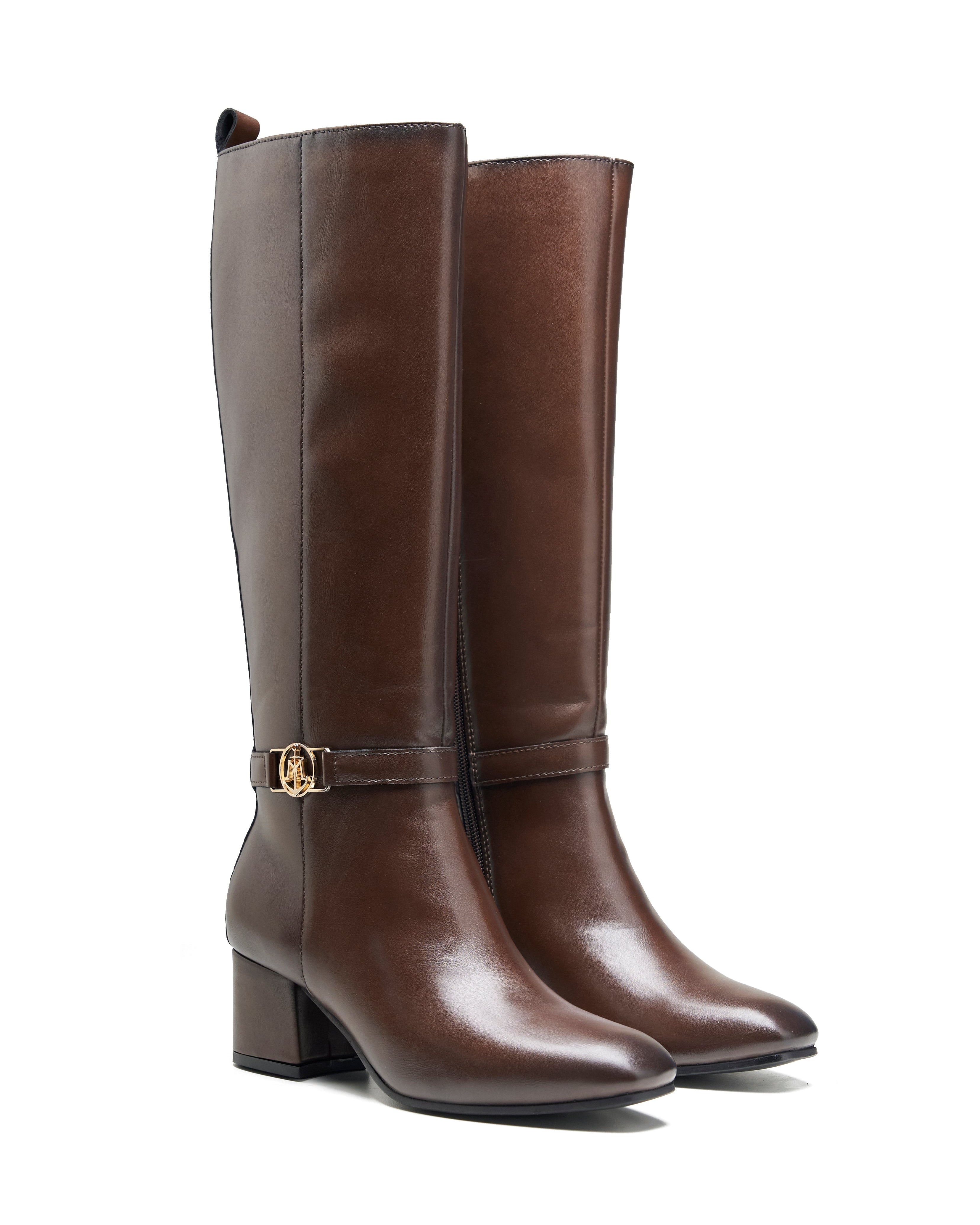 Cantu Long Boots Brown