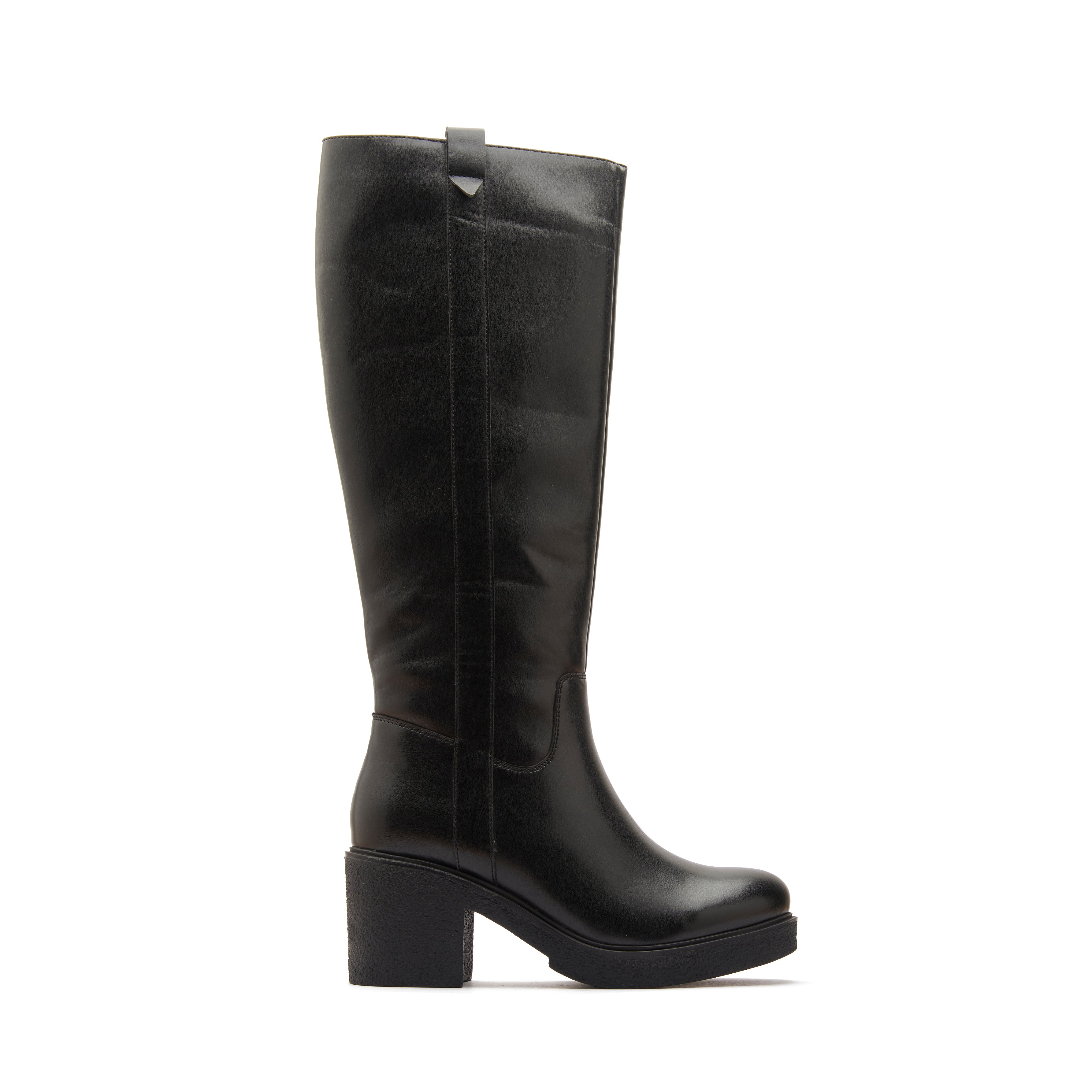 Crema Long Boots Black