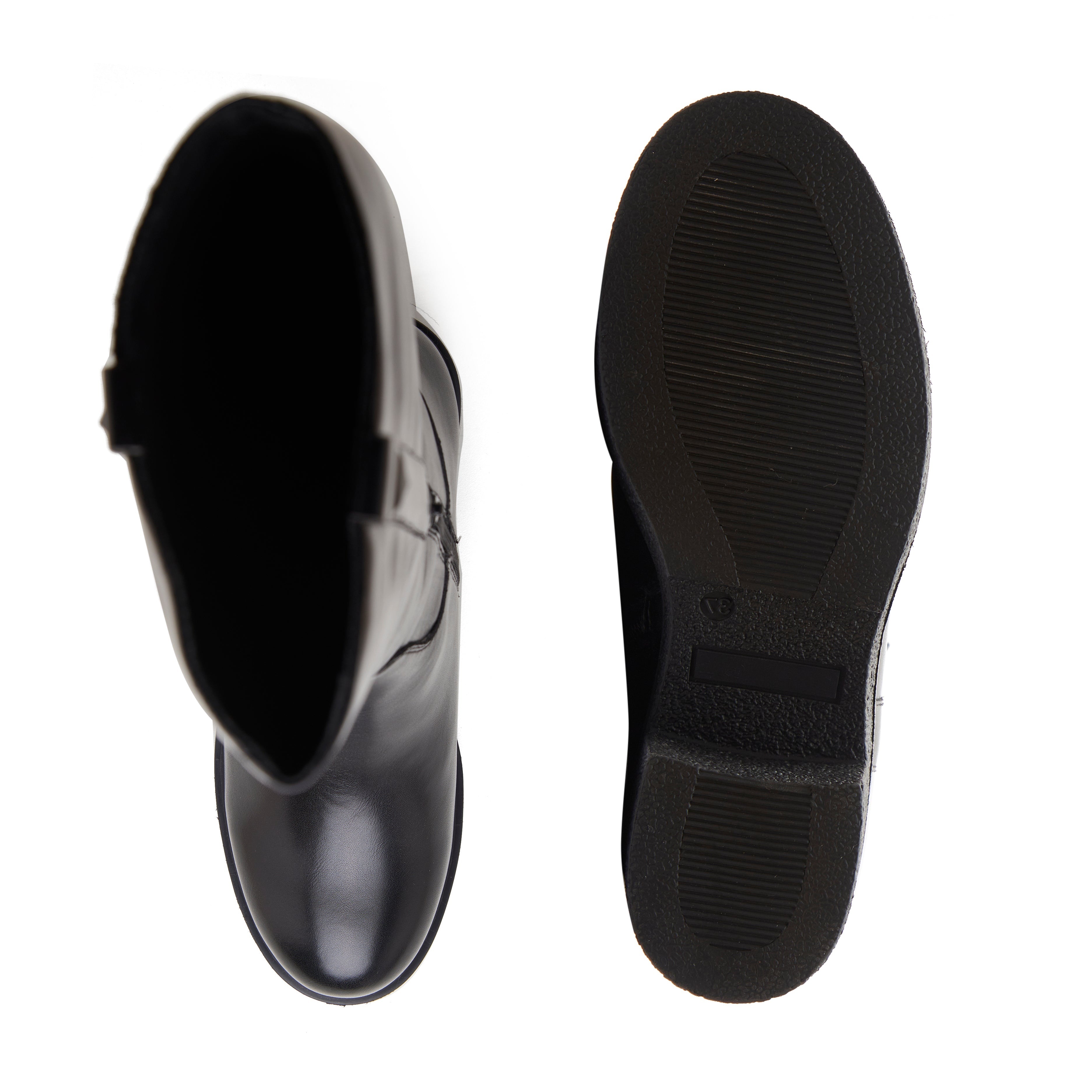 Crema Long Boots Black