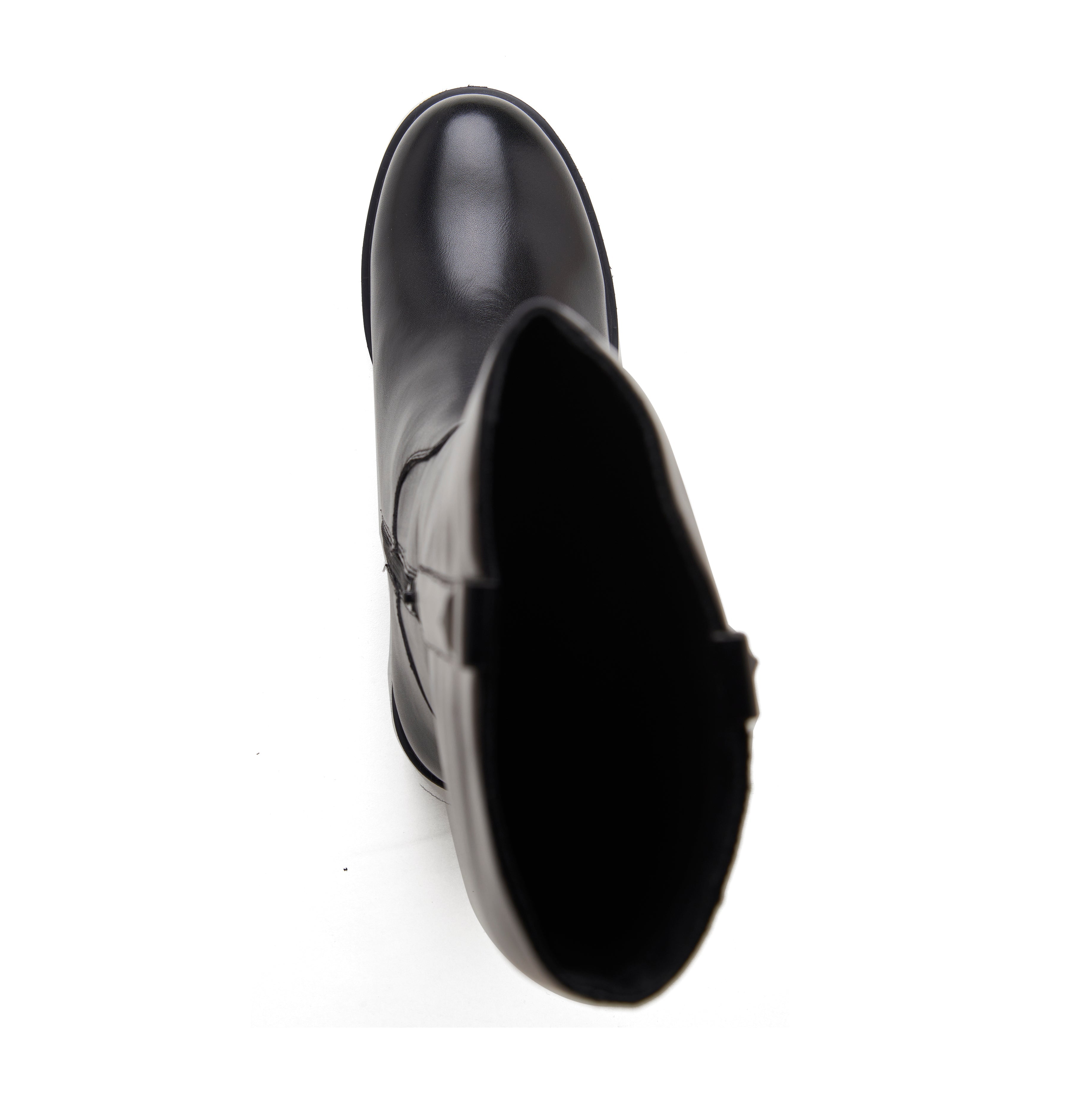 Crema Long Boots Black