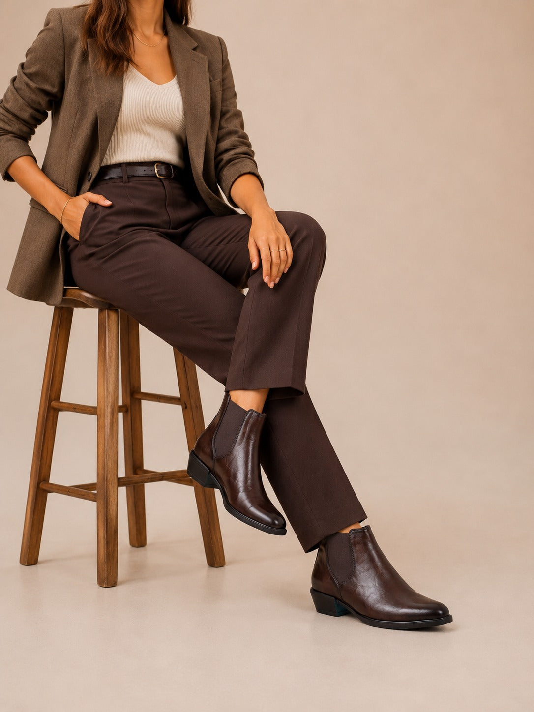 Cento Ankle Boots Brown