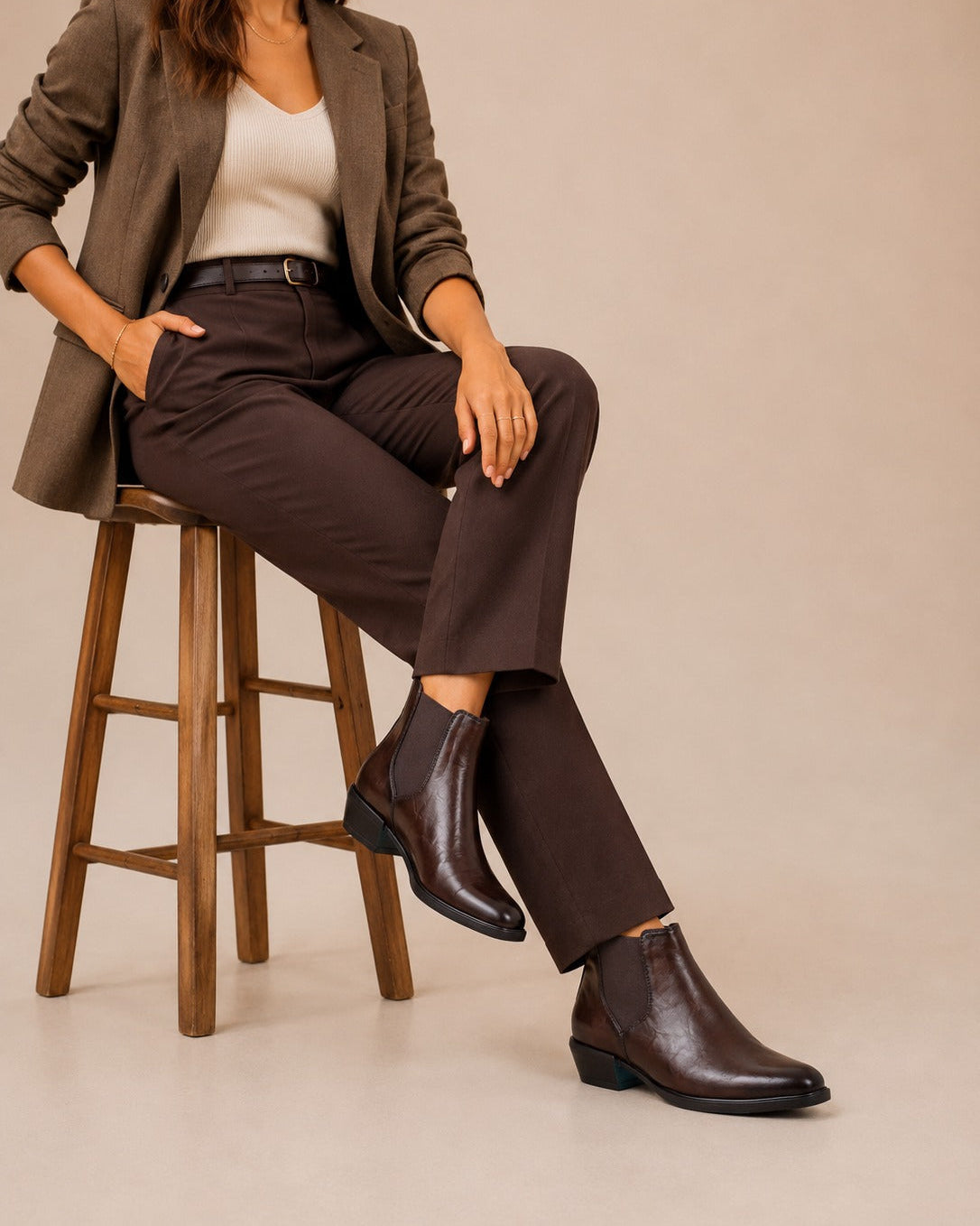 Cento Ankle Boots Brown