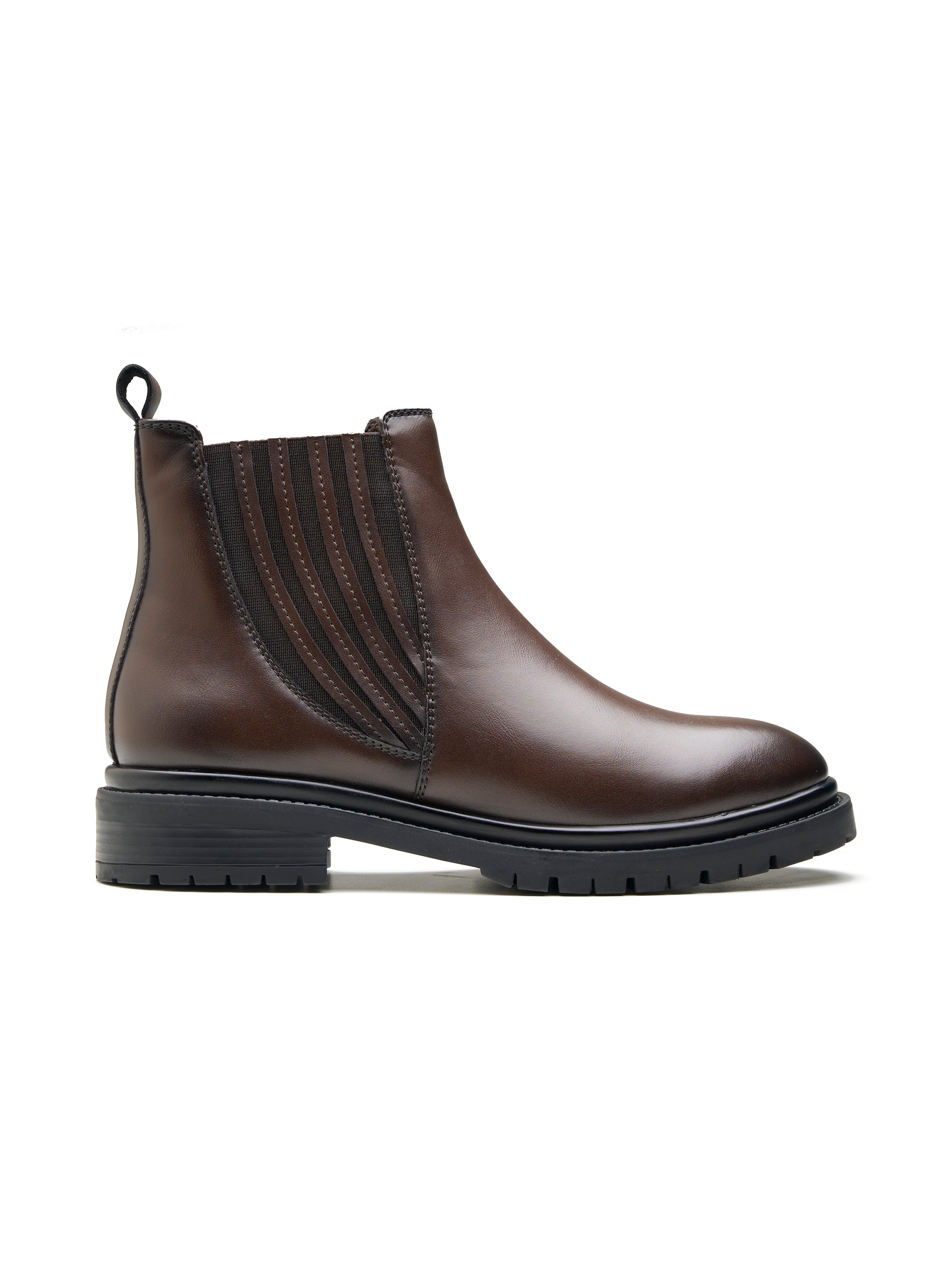 Capua Ankle Boots Brown