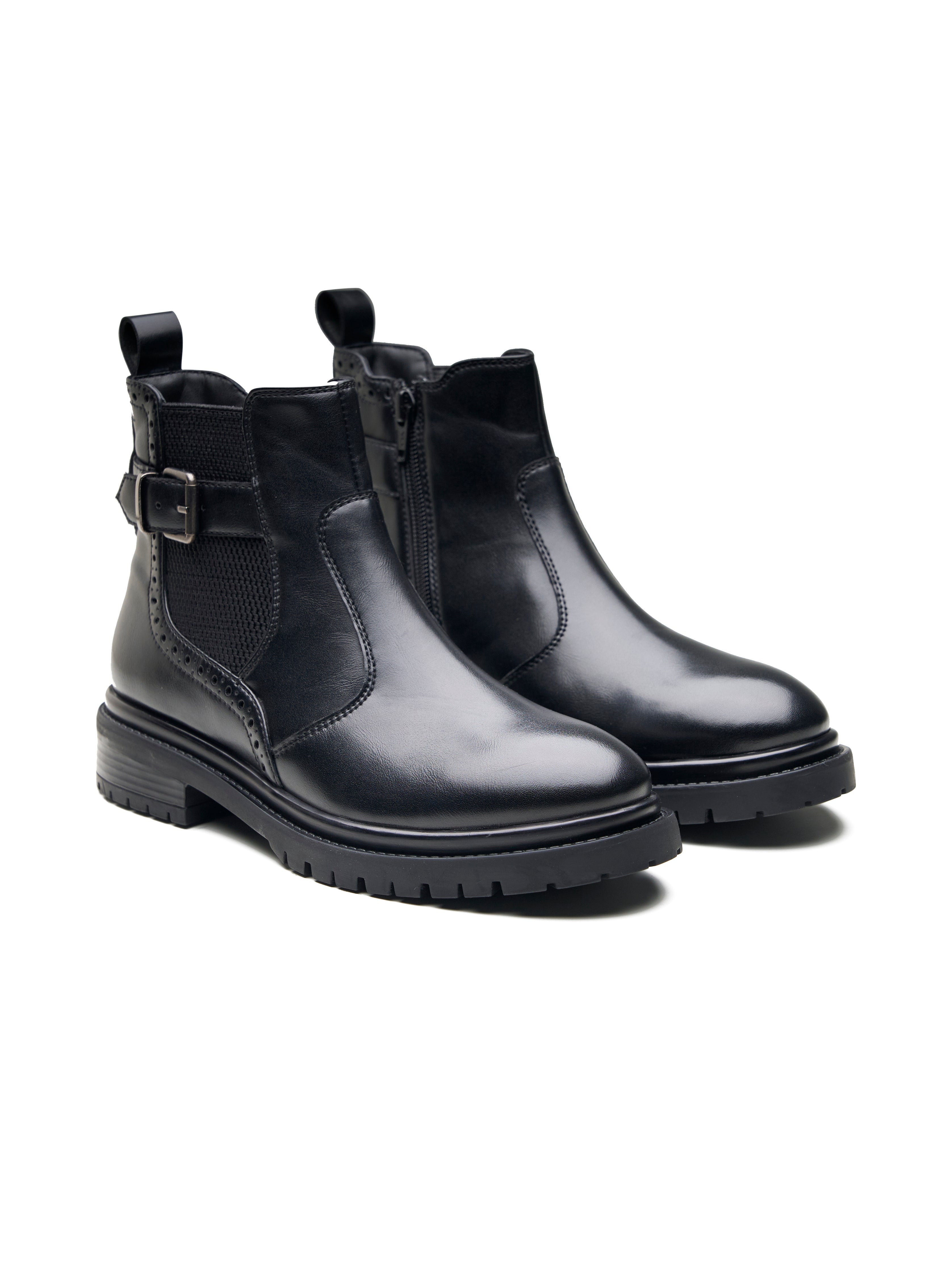 Carrara Ankle Boots Black